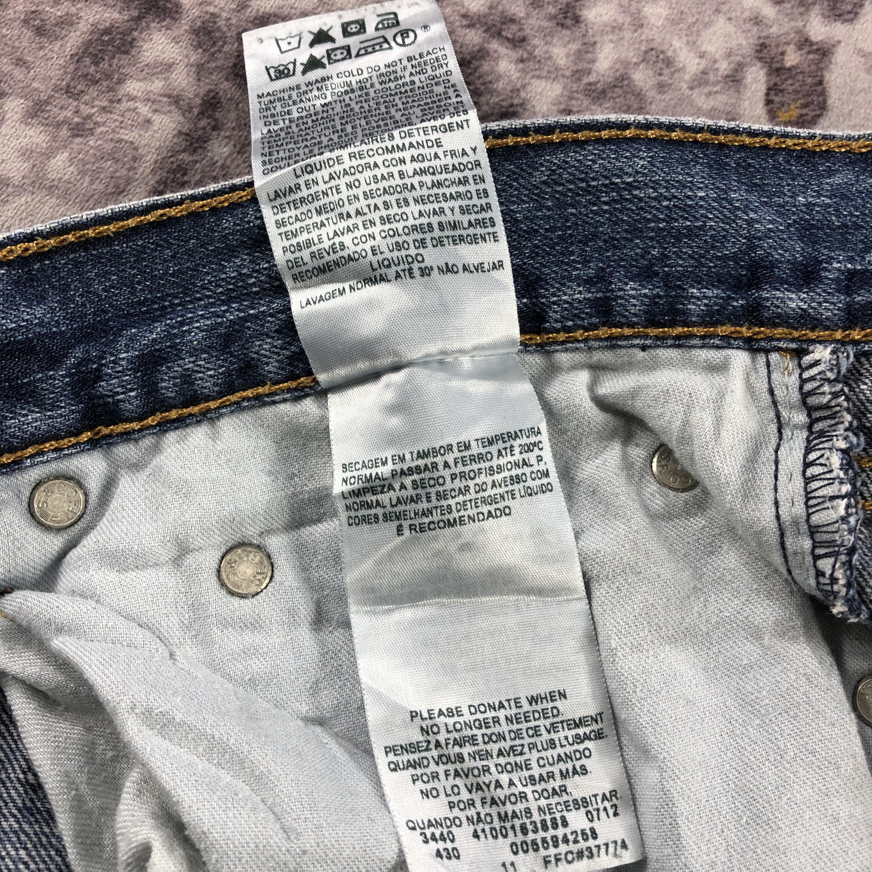Levi's × Vintage Vintage Blue Wash Levis 559 Jeans-JM3158 Size US 34 / EU 50 - 11 Thumbnail