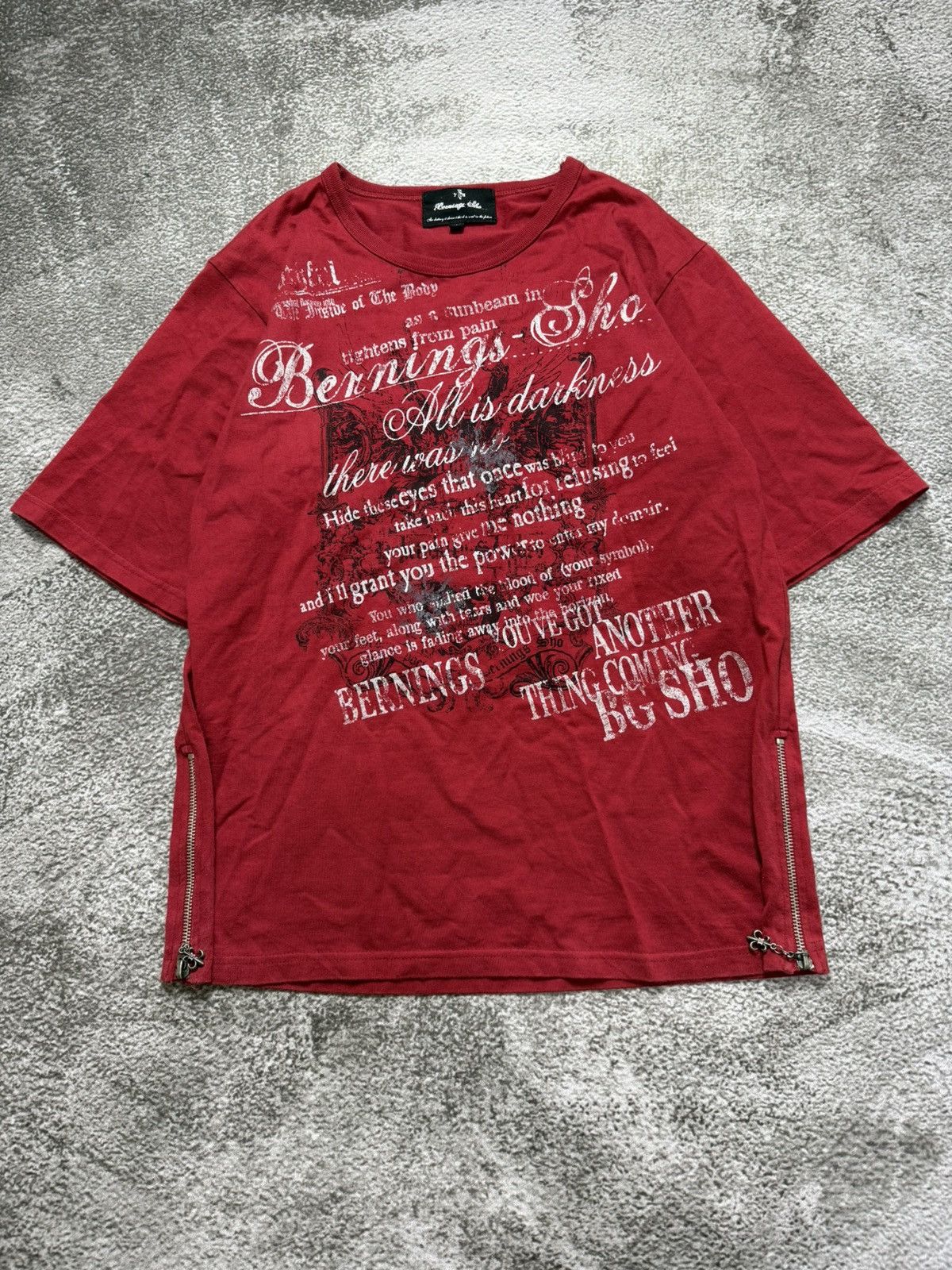 BERNINGS SHO Bernings sho poem tee Size US M / EU 48-50 / 2 - 1 Thumbnail