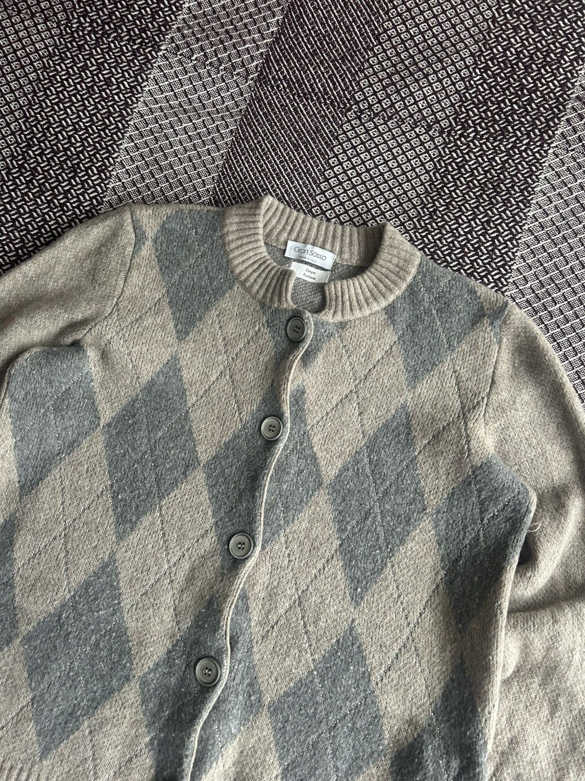Gran Sasso Gran Sasso Wool Cardigan Women Size 44 Solid Style Sweater Size M / US 6-8 / IT 42-44 - 5 Thumbnail