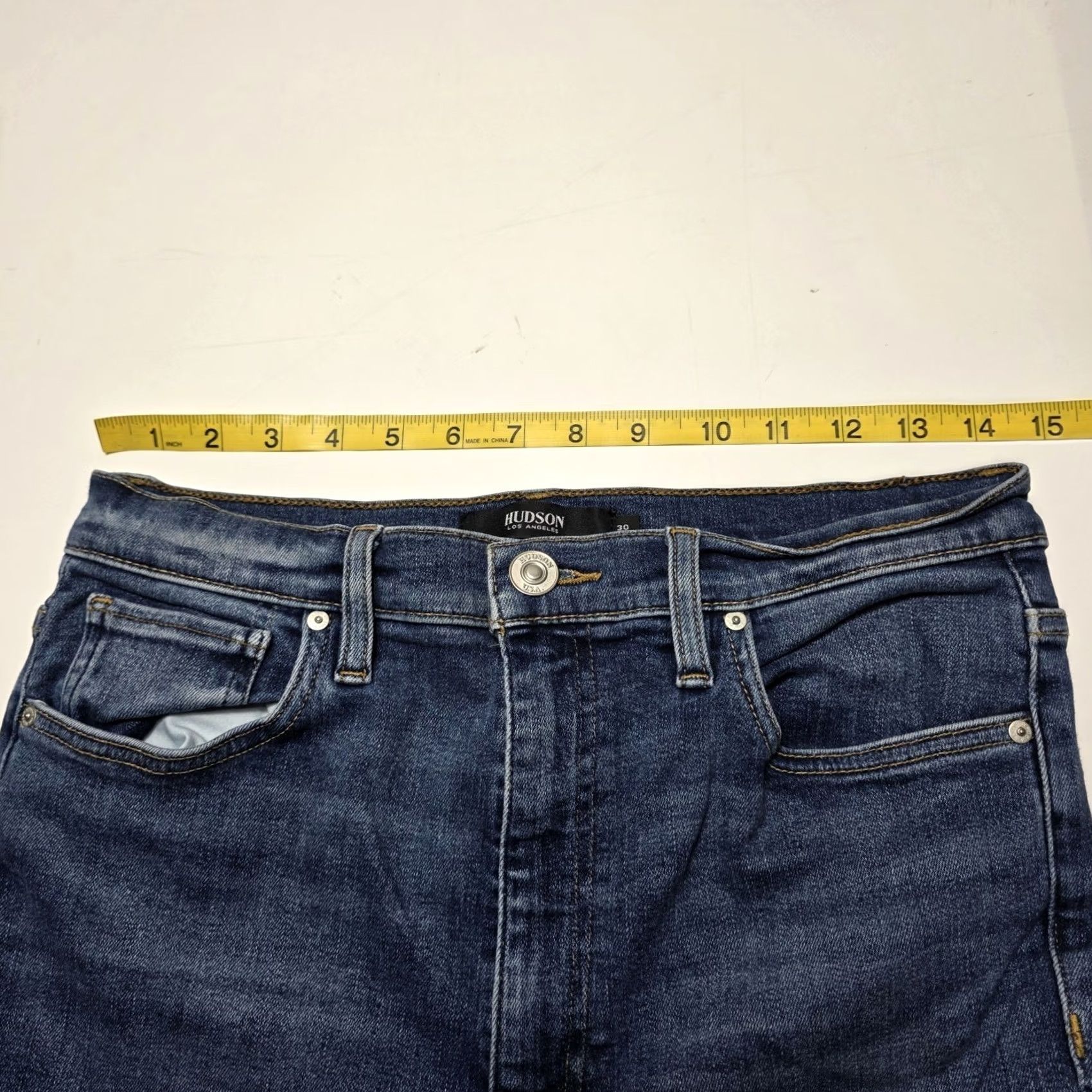 Hudson Hudson Jeans Women's Blue Super Skinny Centerfold Size 30 Ankle Zip Size 30" / US 8 / IT 44 - 5 Thumbnail