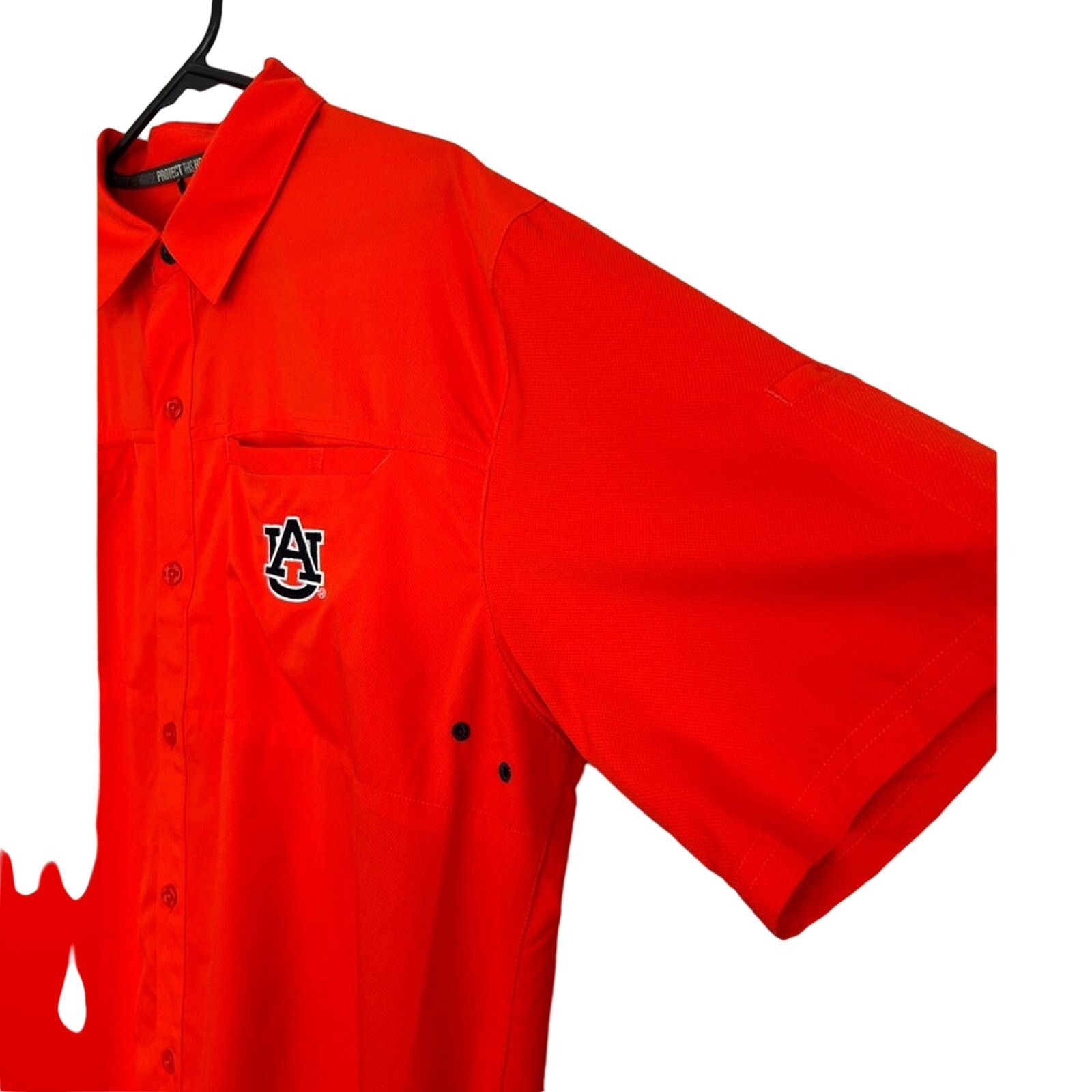 Under Armour Under Armour AUBURN TIGERS PFG Quick-Dry Button Shirt Large Size US L / EU 52-54 / 3 - 3 Thumbnail
