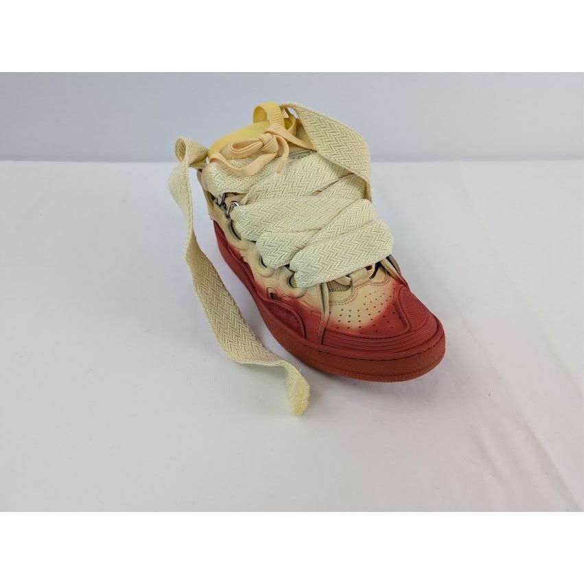 Lanvin o1rshd1 Curb Radiant Spray Effect Sneakers in Venus / Dune Size US 8 / EU 41 - 3 Thumbnail