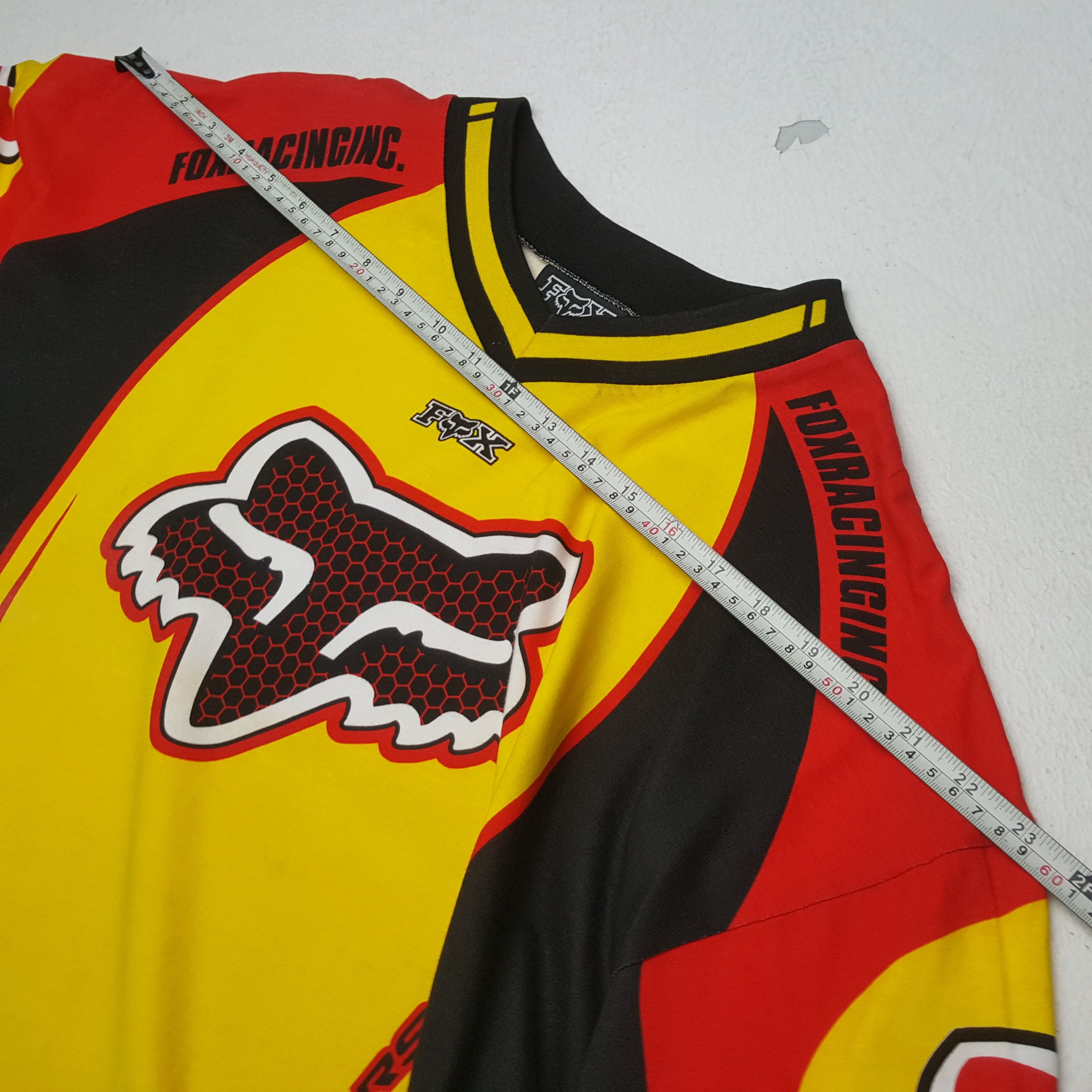 Fox Racing × Vintage FOX RACING Extreme Sports Motocross Racing Tshirt Size US L / EU 52-54 / 3 - 5 Thumbnail
