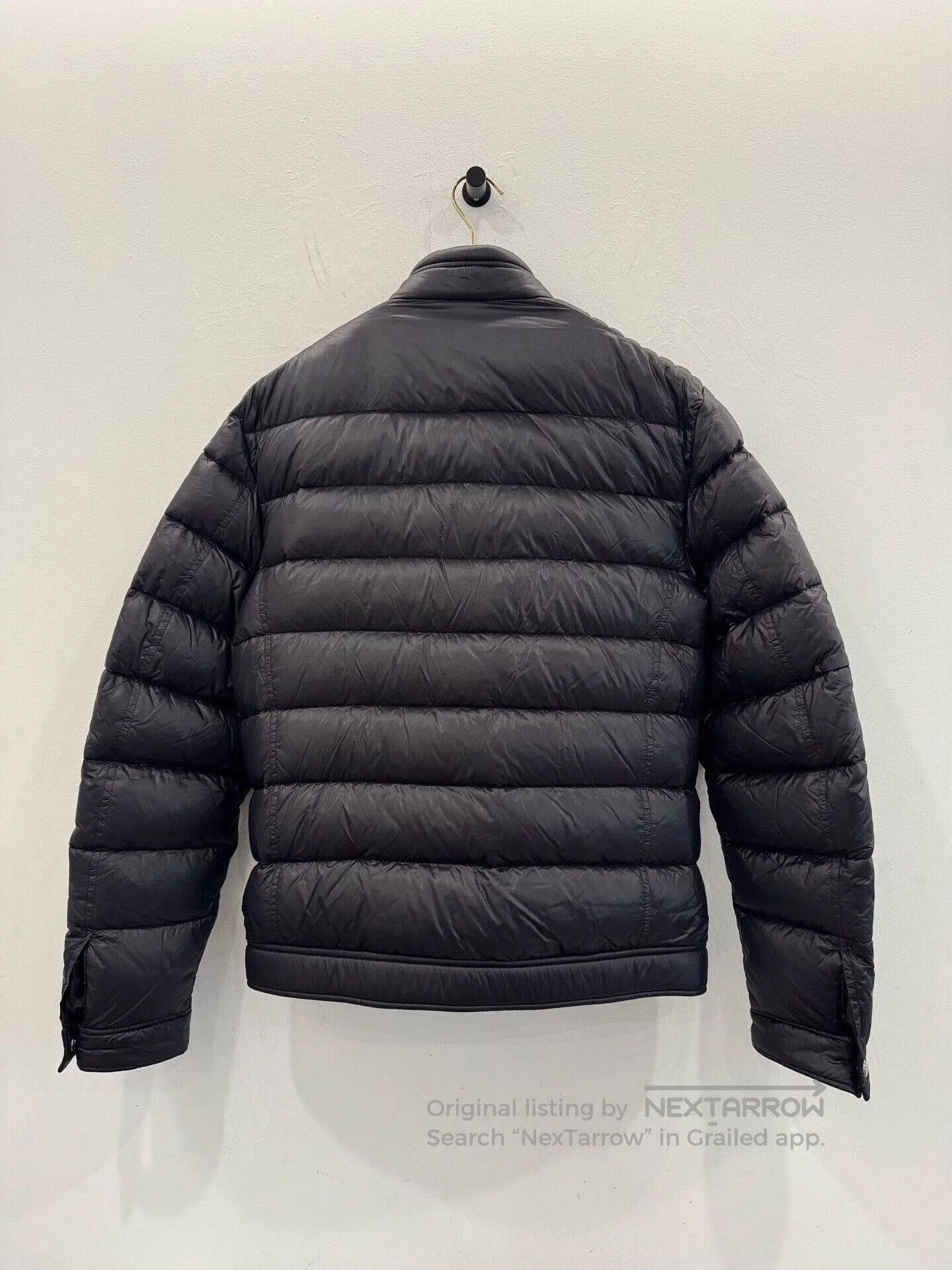 Prada Prada Side Triangle Logo Black Men's Down Jacket. Size US M / EU 48-50 / 2 - 3 Thumbnail