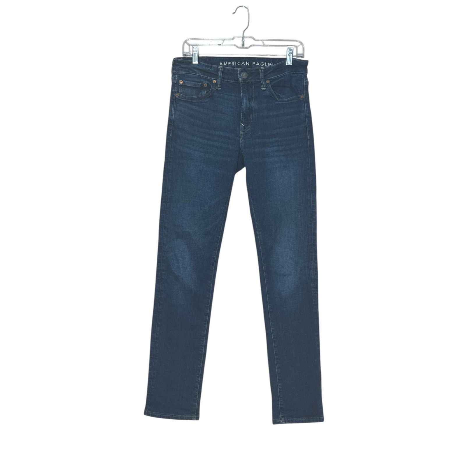 American Eagle Outfitters American Eagle men blue slim straight jeans size 30 Size US 30 / EU 46 - 5 Thumbnail