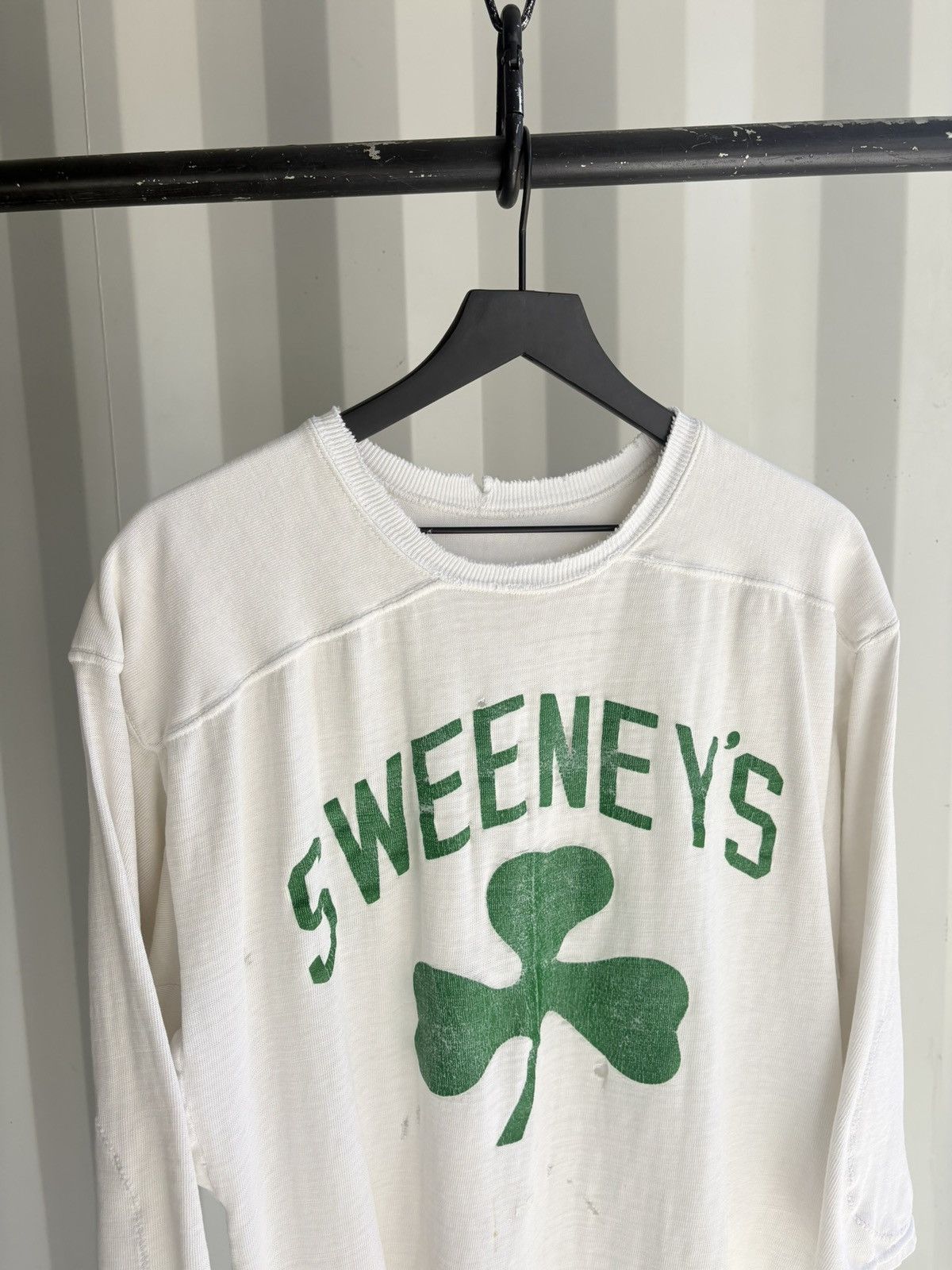 Vintage Vintage Sweeneys Thrashed Shirt Faded Distressed Grunge Band Size US XL / EU 56 / 4 - 5 Thumbnail
