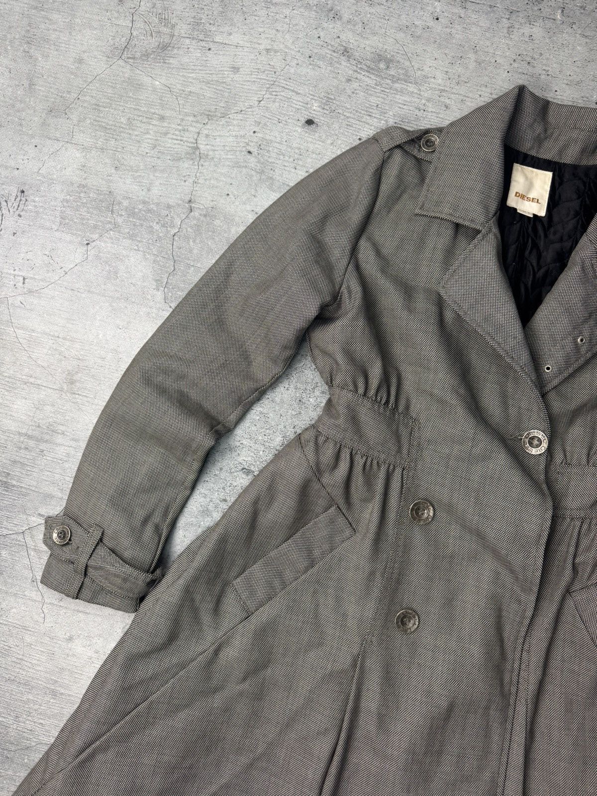Diesel Diesel Coat Jacket Vintage Y2k Rare Size S / US 4 / IT 40 - 3 Thumbnail