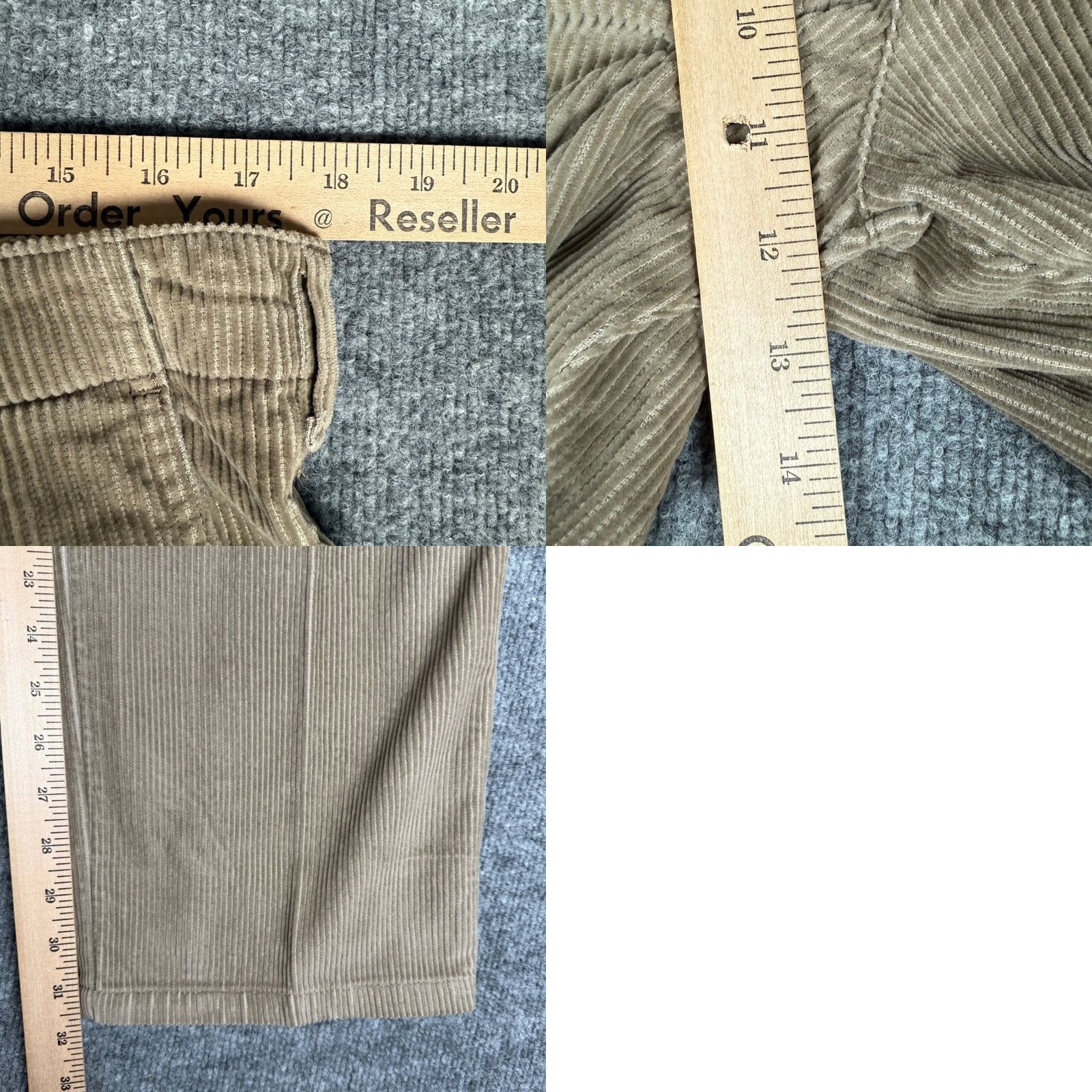 Vintage VINTAGE Scandia Woods Cargo Pants Mens 36 36L Beige Corduroy Utility Pockets Casual 90s 80s Y2K Size US 36 / EU 52 - 8 Thumbnail