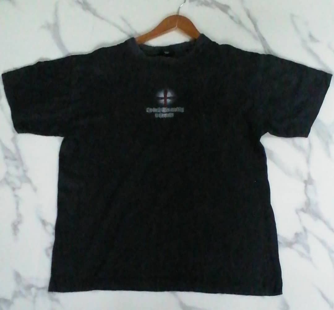 Vintage Vintage Bullet Noise Chrome Punk Hearts Cross Longsleeves Size US L / EU 52-54 / 3 - 3 Thumbnail