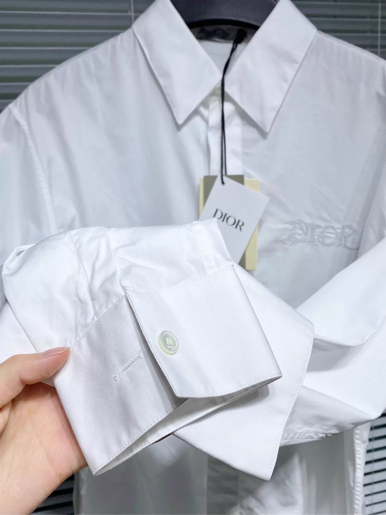 Dior Dior Long Sleeve Shirt Splash Ink Slogan 39 99 New Size US M / EU 48-50 / 2 - 7 Thumbnail