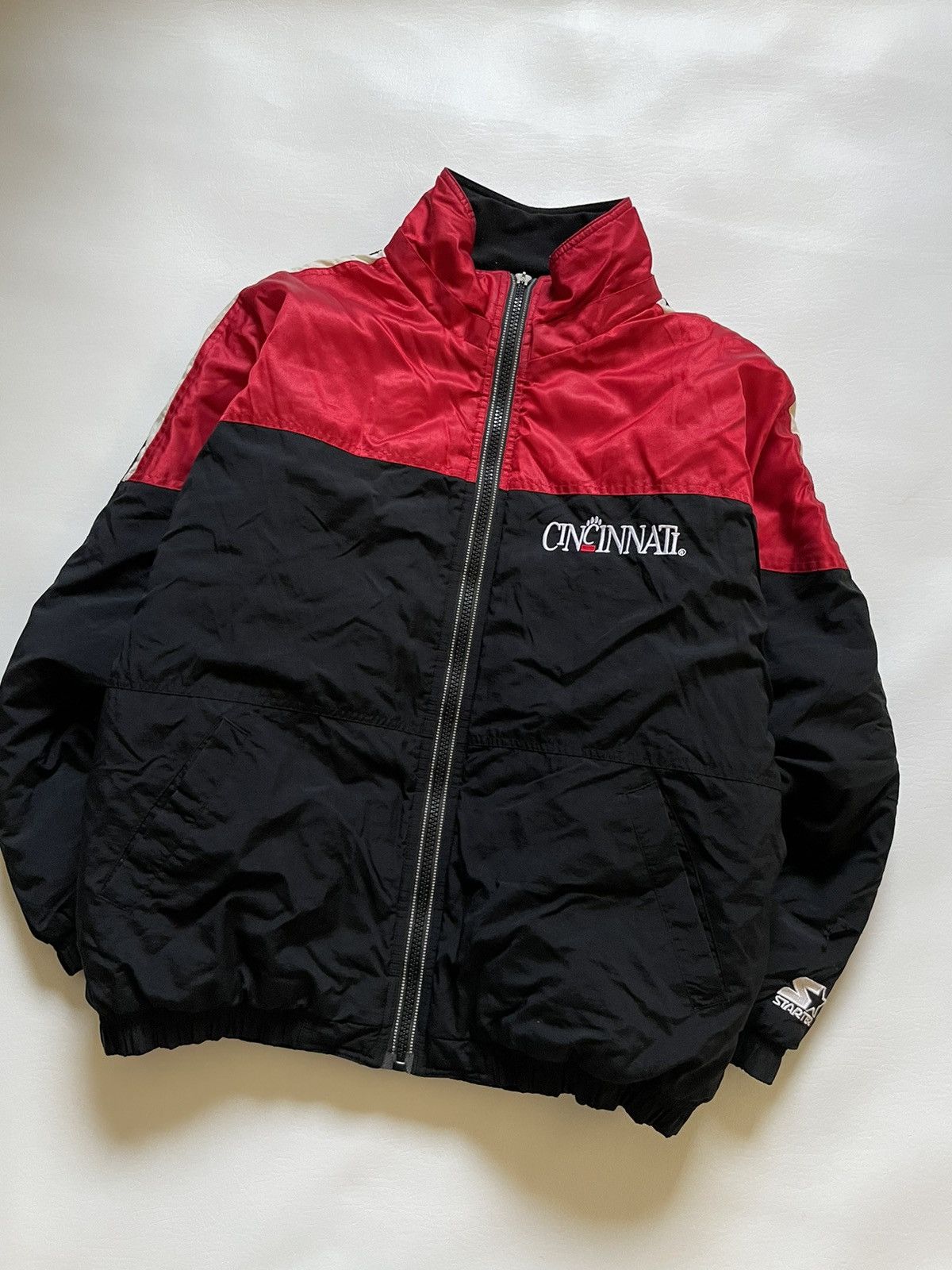Starter × Vintage Vintage university of Cincinnati starter jacket Size US L / EU 52-54 / 3 - 7 Thumbnail