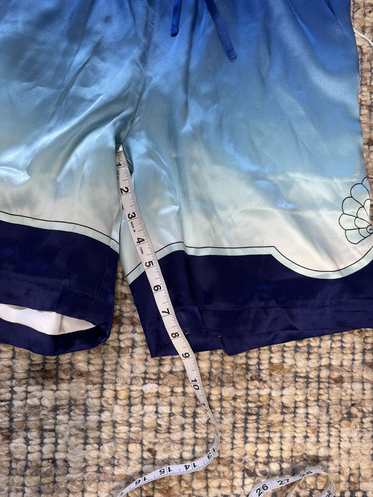 Casablanca Silk Satin Shorts Archway Place Vendome NWT Size US 32 / EU 48 - 7 Thumbnail