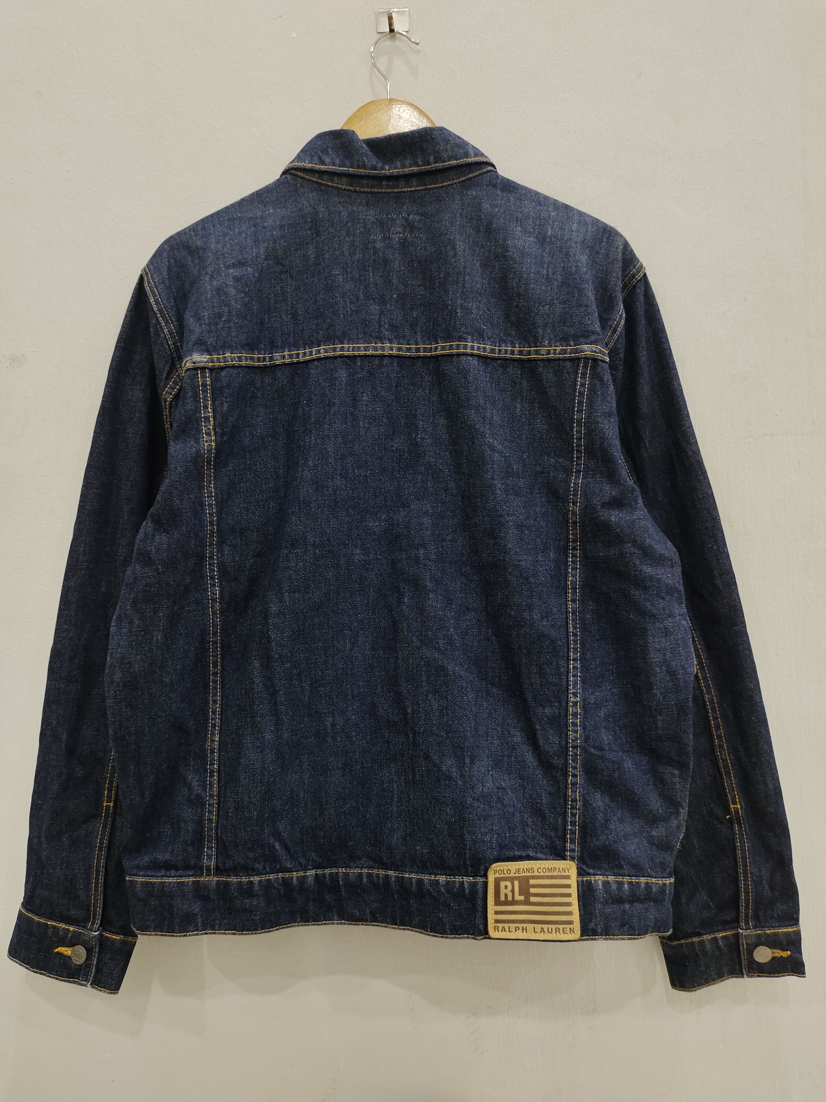 Designer × Polo Ralph Lauren × Vintage Vintage Polo Ralph Lauren Denim Jacket Size US L / EU 52-54 / 3 - 2 Thumbnail