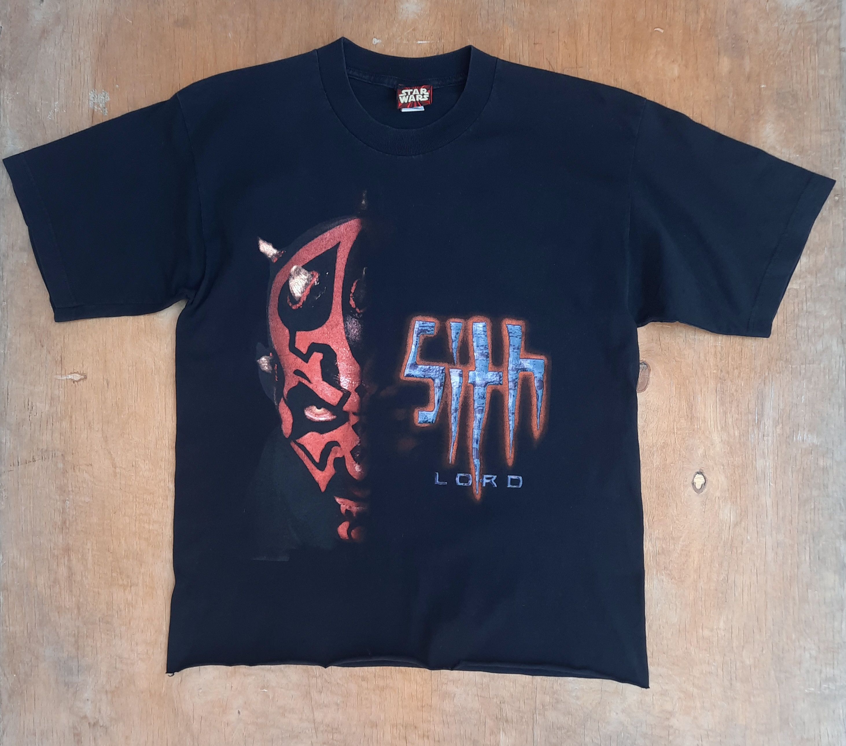 Star Wars Star Wars Darth Maul Sith Lord 90s Tshirt SZ L Raw hem Size US L / EU 52-54 / 3 - 1 Thumbnail