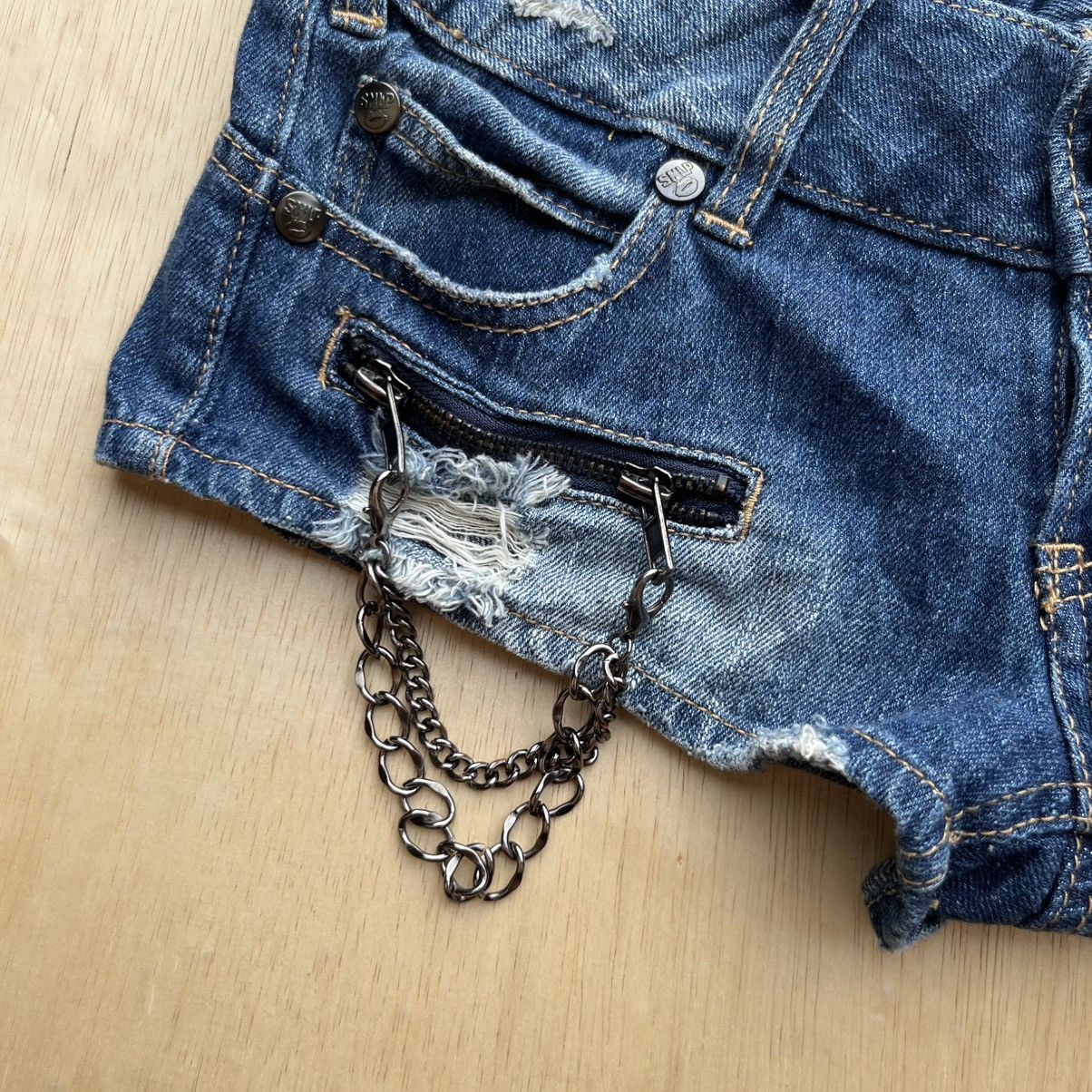 Japanese Brand SKINNY LIP DENIM JAPANESE BRAND BONDAGE MADPUNK LIKE LGB Size 30" / US 8 / IT 44 - 3 Thumbnail