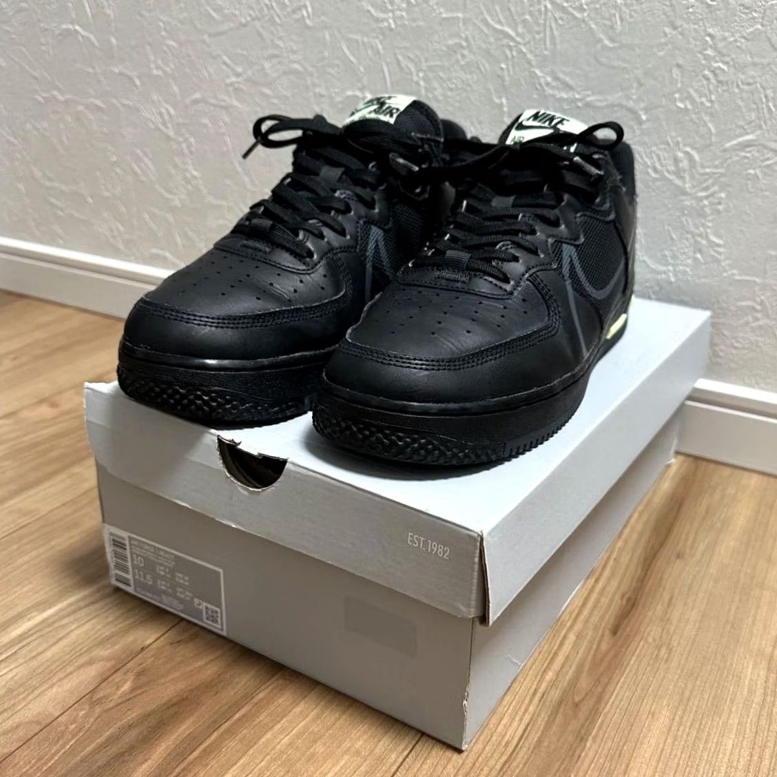 Nike Nike Men 10.0US Air Force 1 React D/Ms/X LTD sneaker Original Collection VHTF Size US 10 / EU 43 - 7 Thumbnail