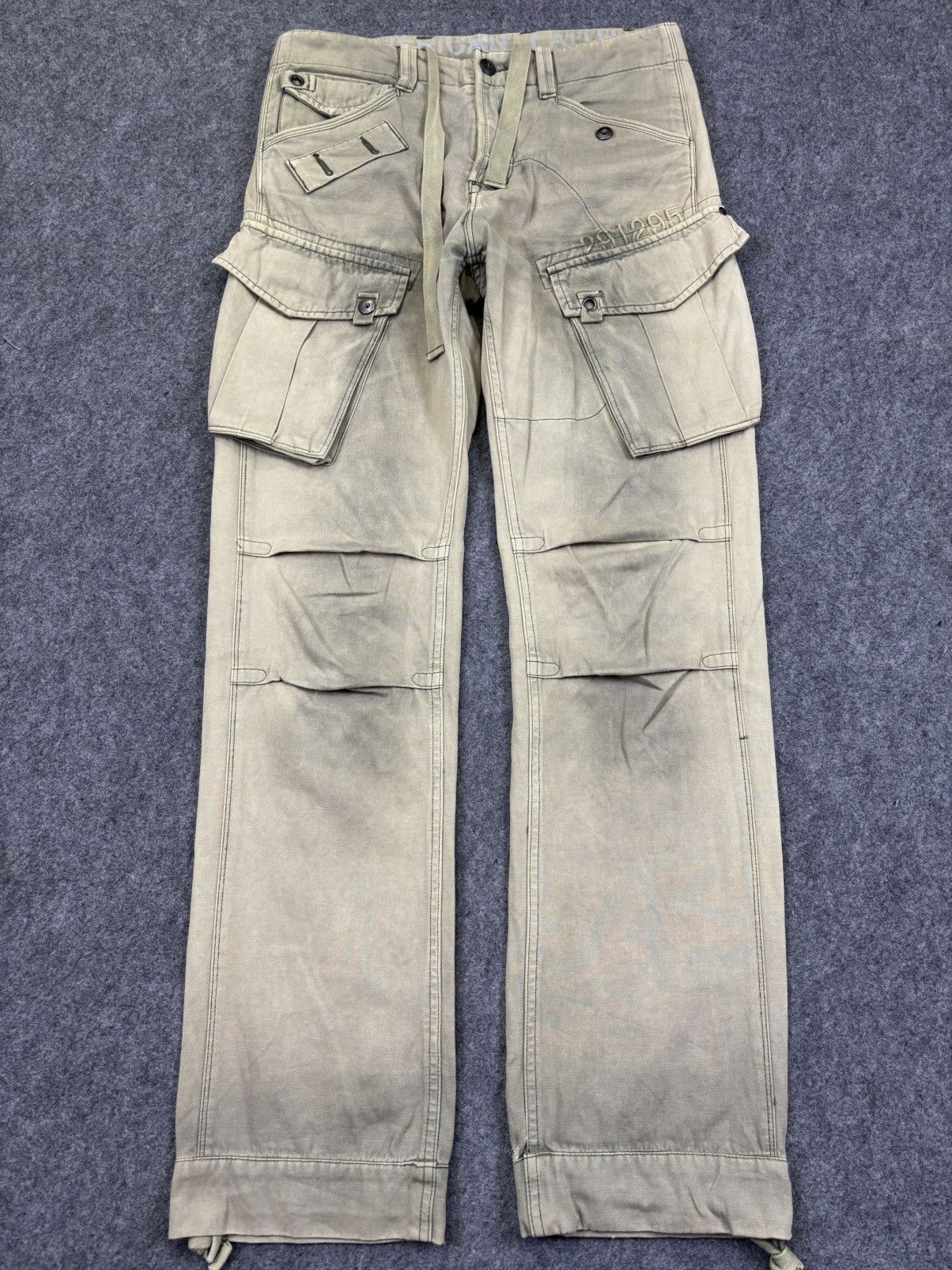 291295=Homme 💥Archival Artisan💥Very Rare 291295 Multipockets Pant F970 Size US 31 - 18 Thumbnail