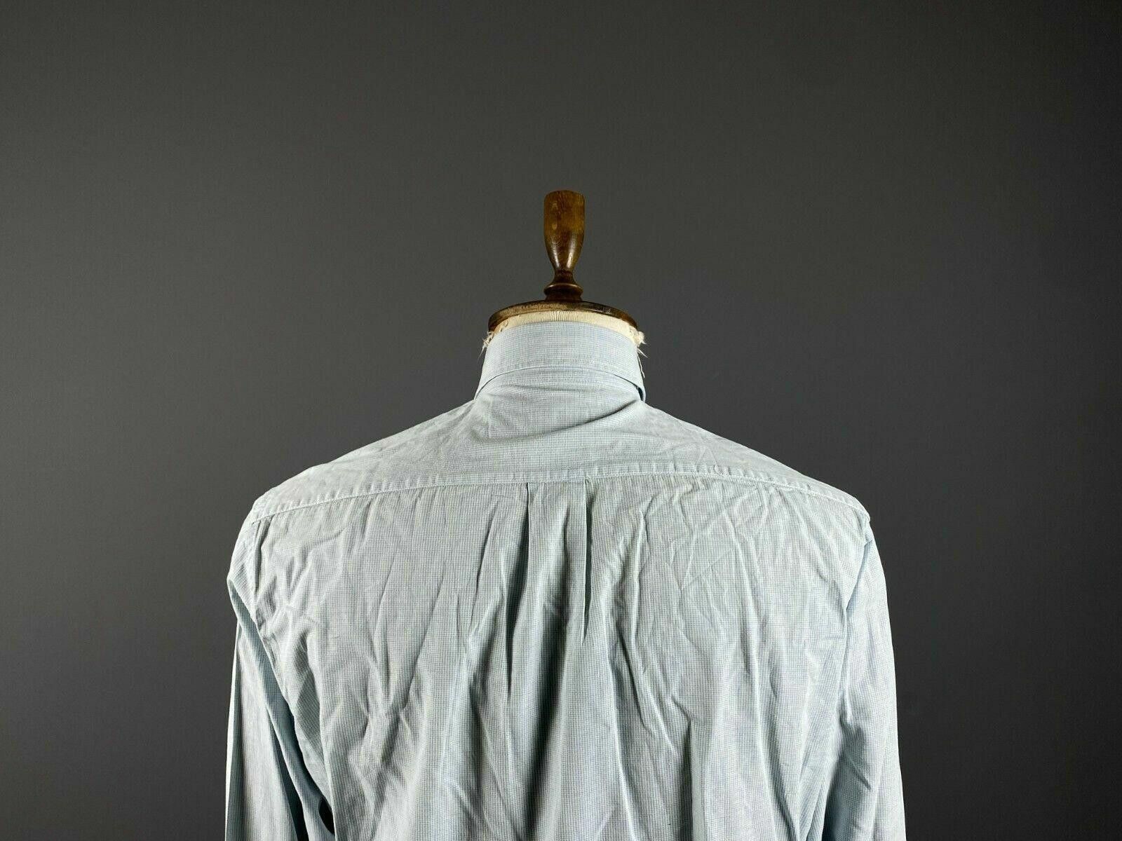 Valentino Men Valentino Roma Blue Dress Shirt Size 42 16.5 Size US M / EU 48-50 / 2 - 8 Thumbnail