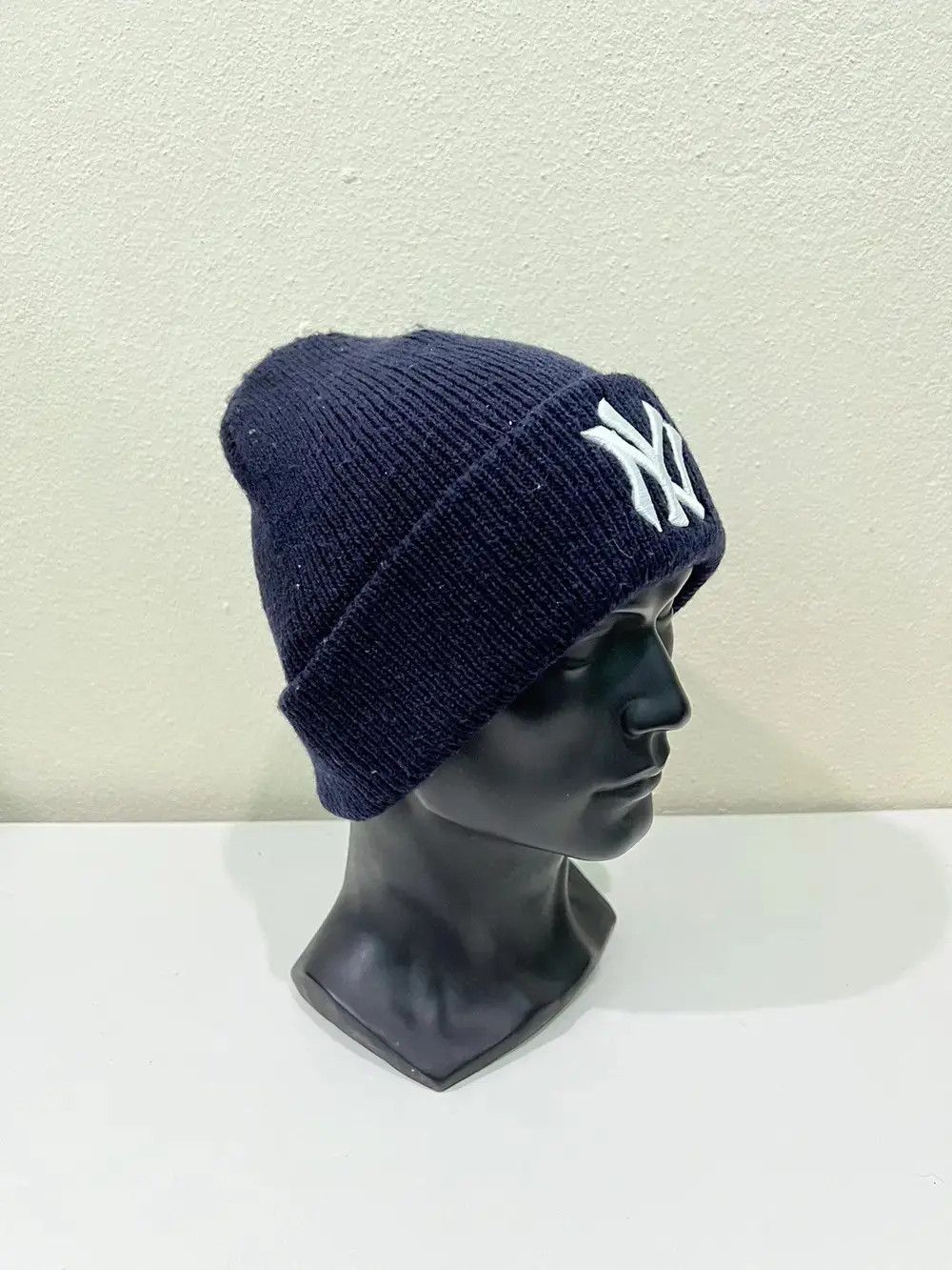 New York Yankees New York Yankees Big Logo Beanie Hats Size ONE SIZE - 3 Thumbnail