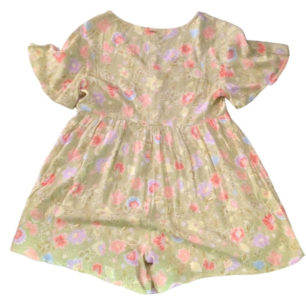 Billabong Billabong Spring Daze Floral Viscose Romper Size Small Size 26" / US 2 / IT 38 - 7 Thumbnail