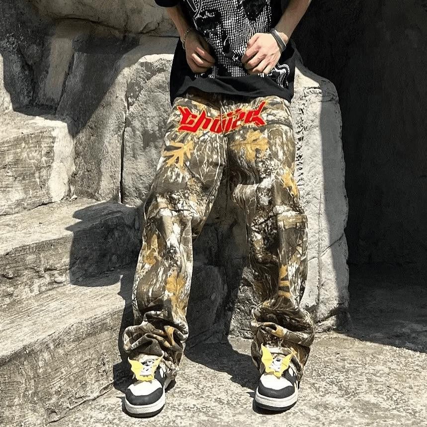 Other Embroidery Camo Cargo Pants Size US 32 / EU 48 - 1 Thumbnail