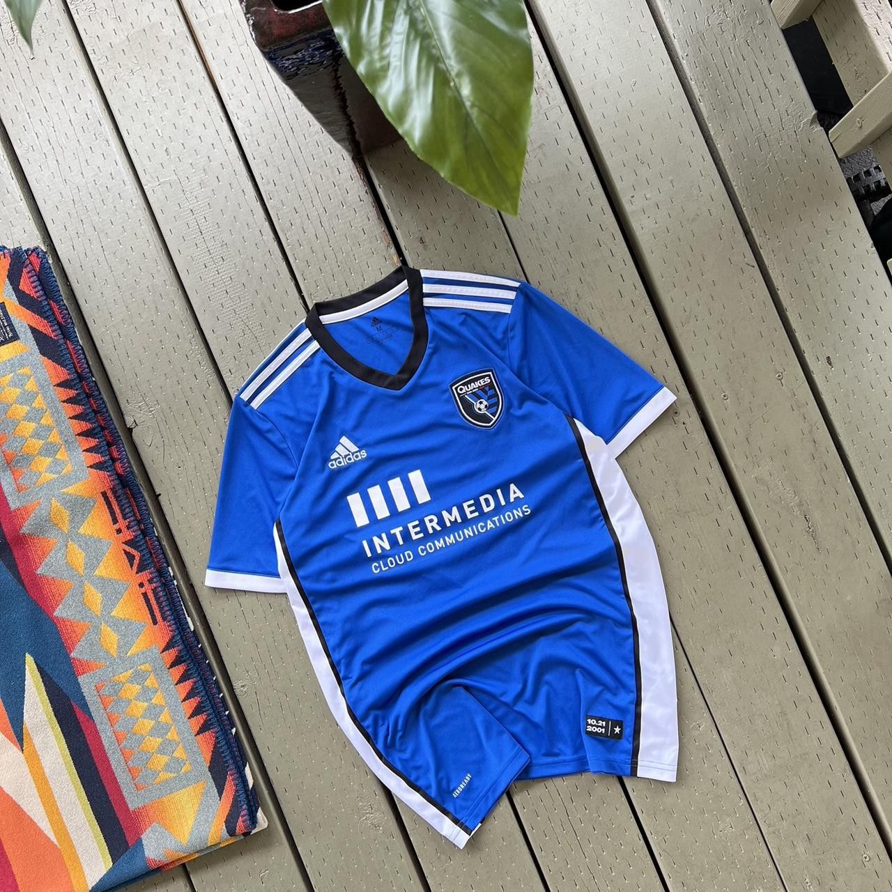 Adidas × Vintage soccer jersey San Jose earthquakes Size US M / EU 48-50 / 2 - 3 Thumbnail
