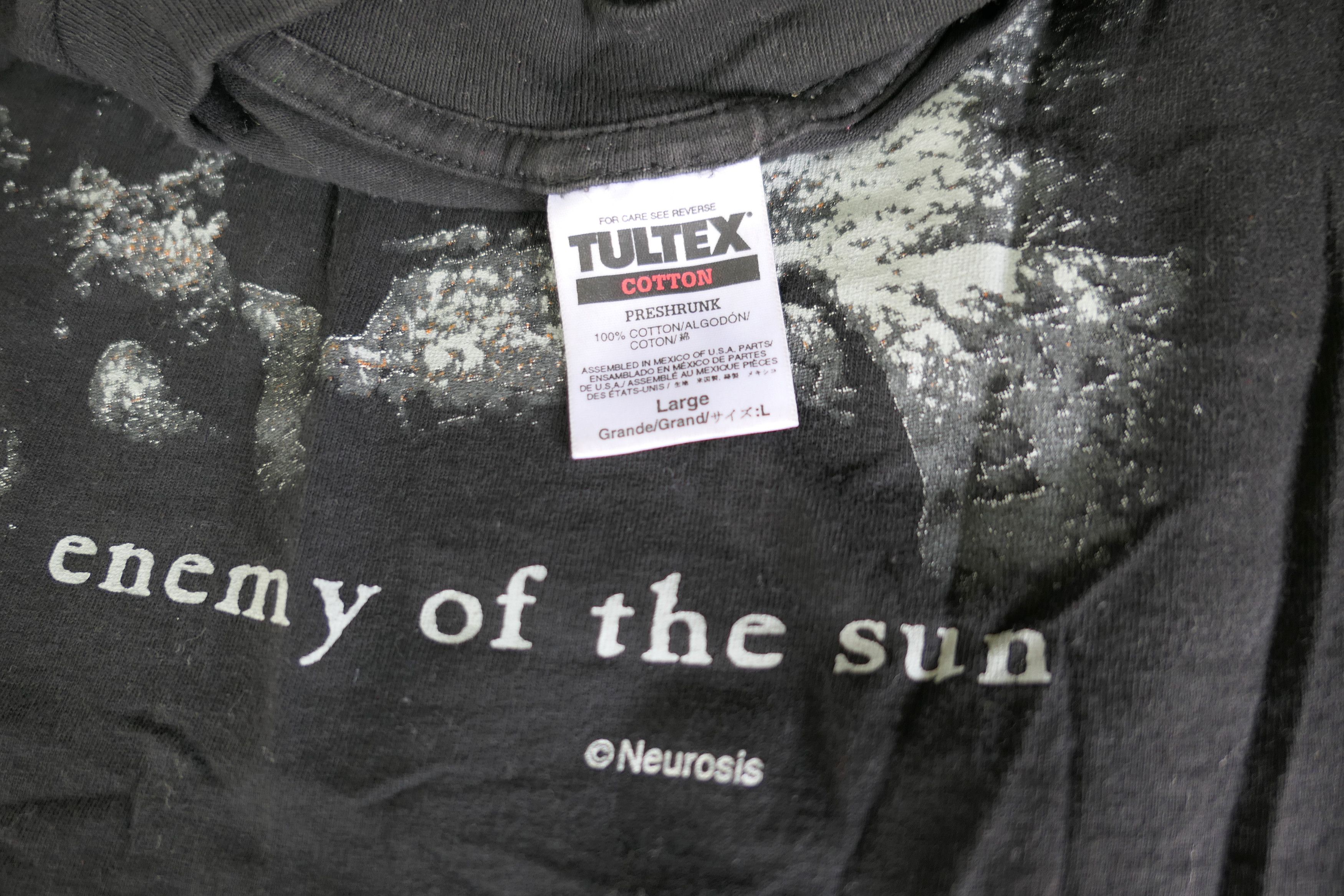 Vintage 90's Vintage 1993 NEUROSIS Enemy Of The Sun T Shirt Large Size US L / EU 52-54 / 3 - 4 Thumbnail