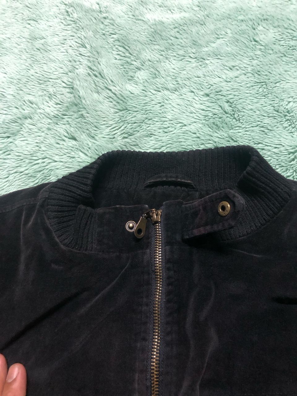 Woolrich Woolen Mills VINTAGE WOOLRICH VELVET BOMBER JACKET SUNFADED Size US L / EU 52-54 / 3 - 8 Thumbnail