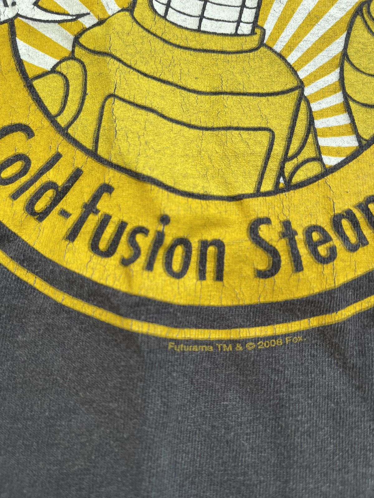 Cartoon Network × Vintage Vintage 2008 Futurama Bender Beer Tee Size US XL / EU 56 / 4 - 3 Thumbnail