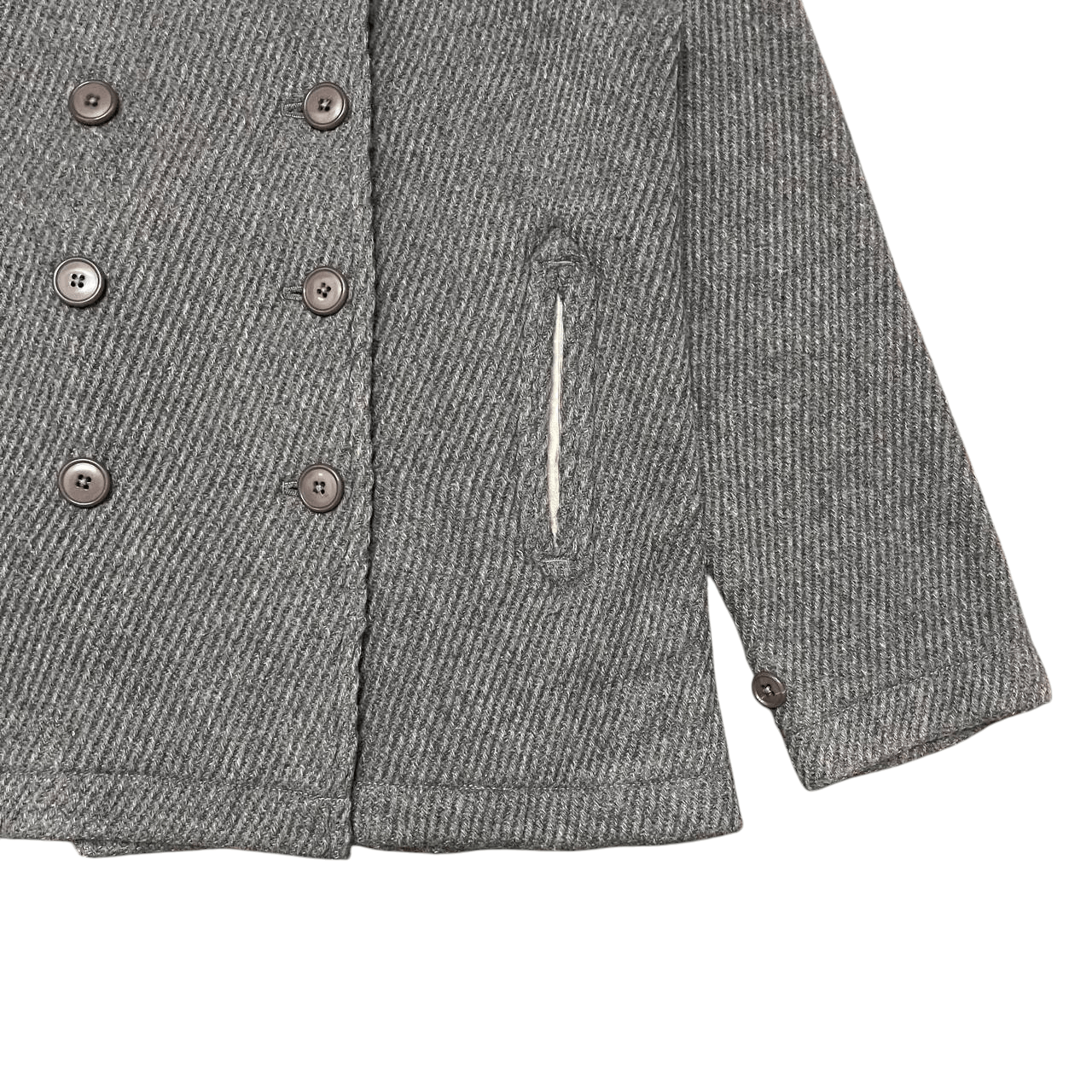 Japanese Brand Hug O War Wool Coat Made in Japan Size M / US 6-8 / IT 42-44 - 4 Thumbnail