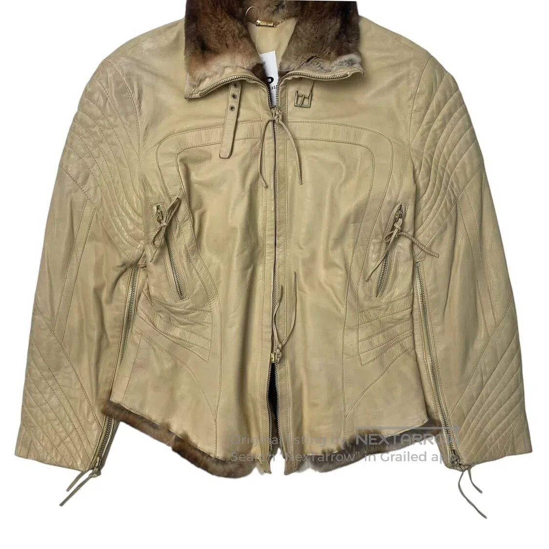 Roberto Cavalli Roberto Cavalli Vintage Leather Jacket. Size US M / EU 48-50 / 2 - 4 Thumbnail
