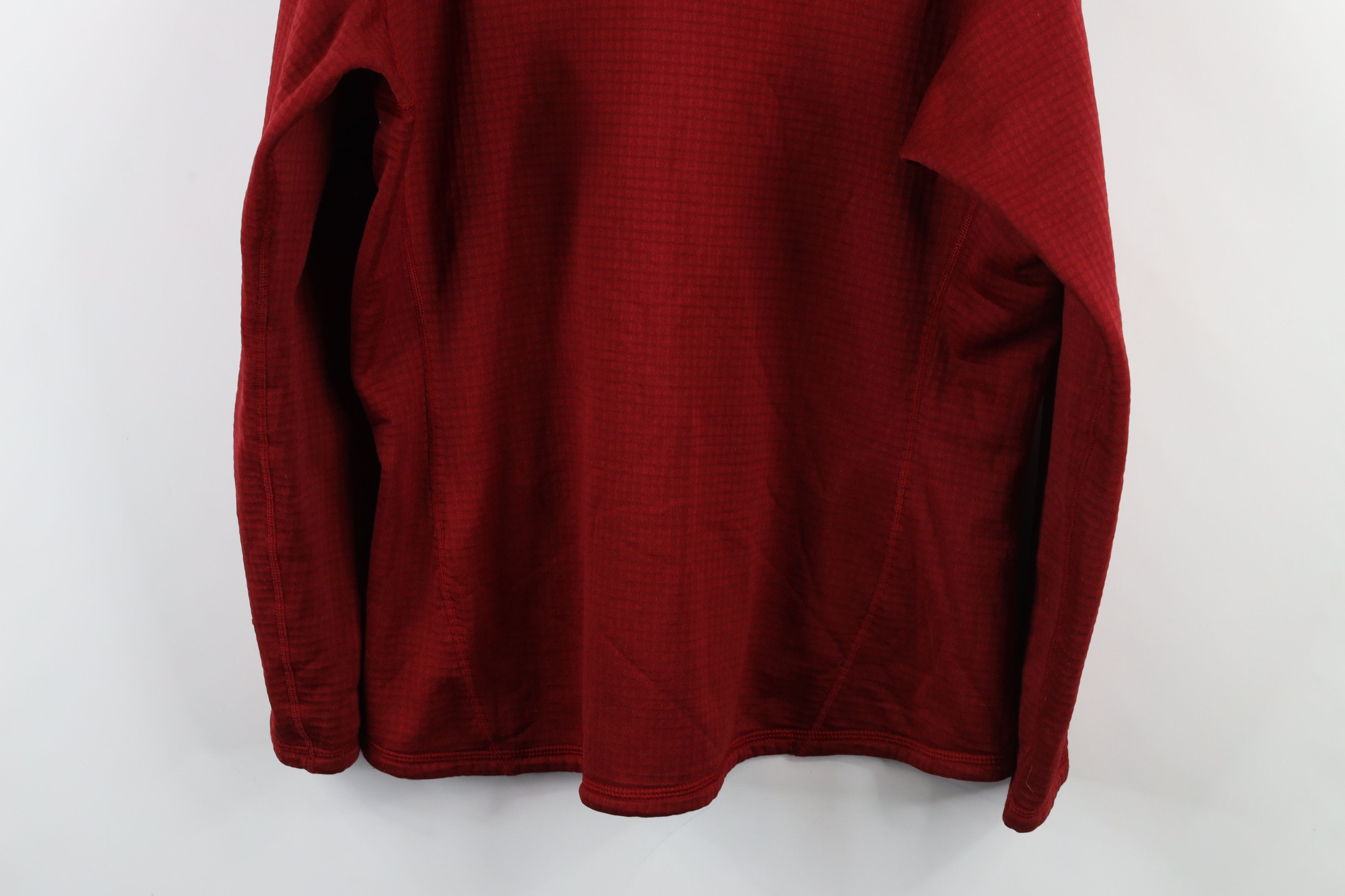 Patagonia × Vintage Vintage Y2K Patagonia R1 Polartec Fleece Full Zip Jacket Red Size XL / US 12-14 / IT 48-50 - 15 Thumbnail