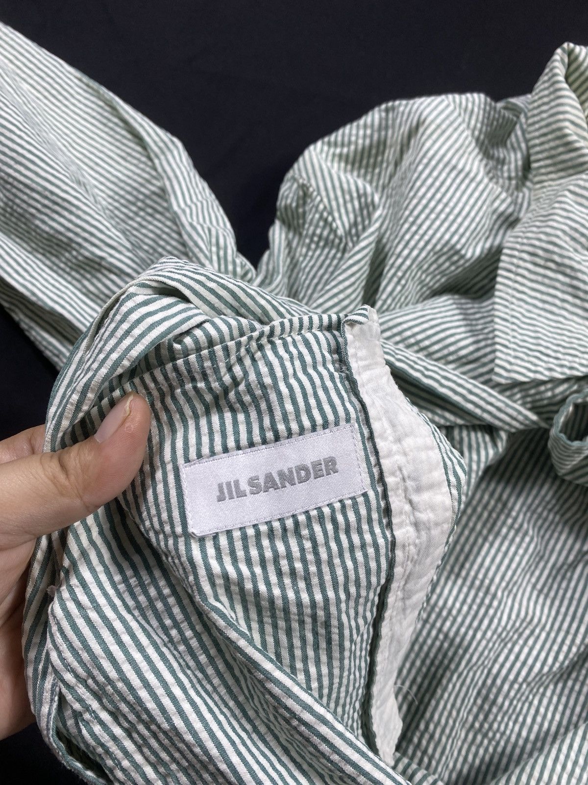 Jil Sander Jilsander Hikory Stripe Jacket Size US L / EU 52-54 / 3 - 7 Thumbnail
