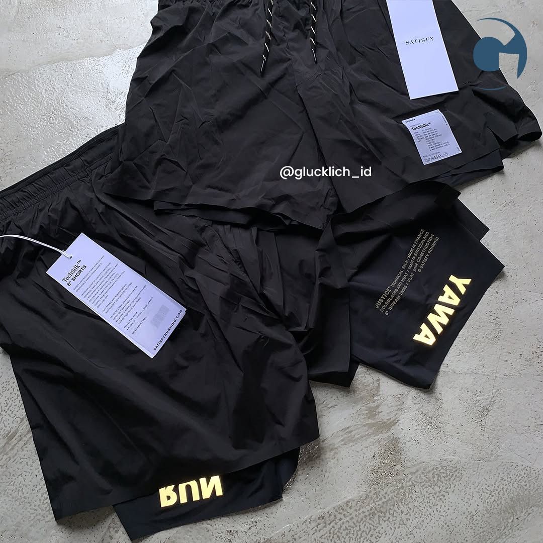 Satisfy Satisfy, TechSilk 8" Shorts in Black Size US 26 / EU 42 - 5 Thumbnail