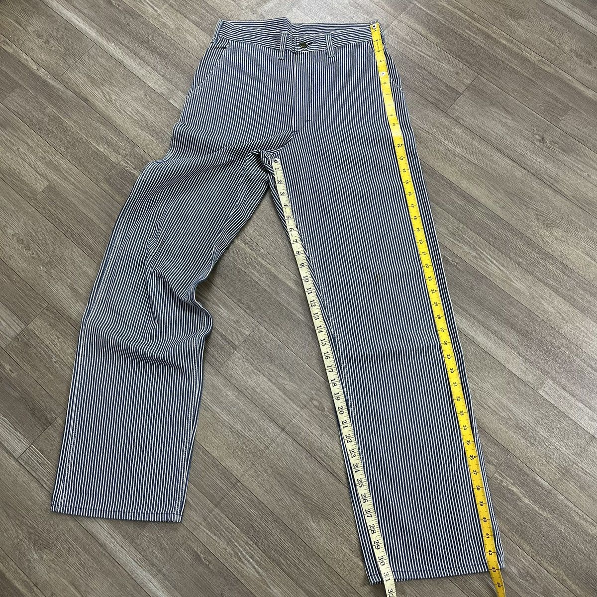 Oshkosh Vintage Oshkosh B’Gosh Union Made Hickory Carpenter Pants Size US 30 / EU 46 - 20 Thumbnail