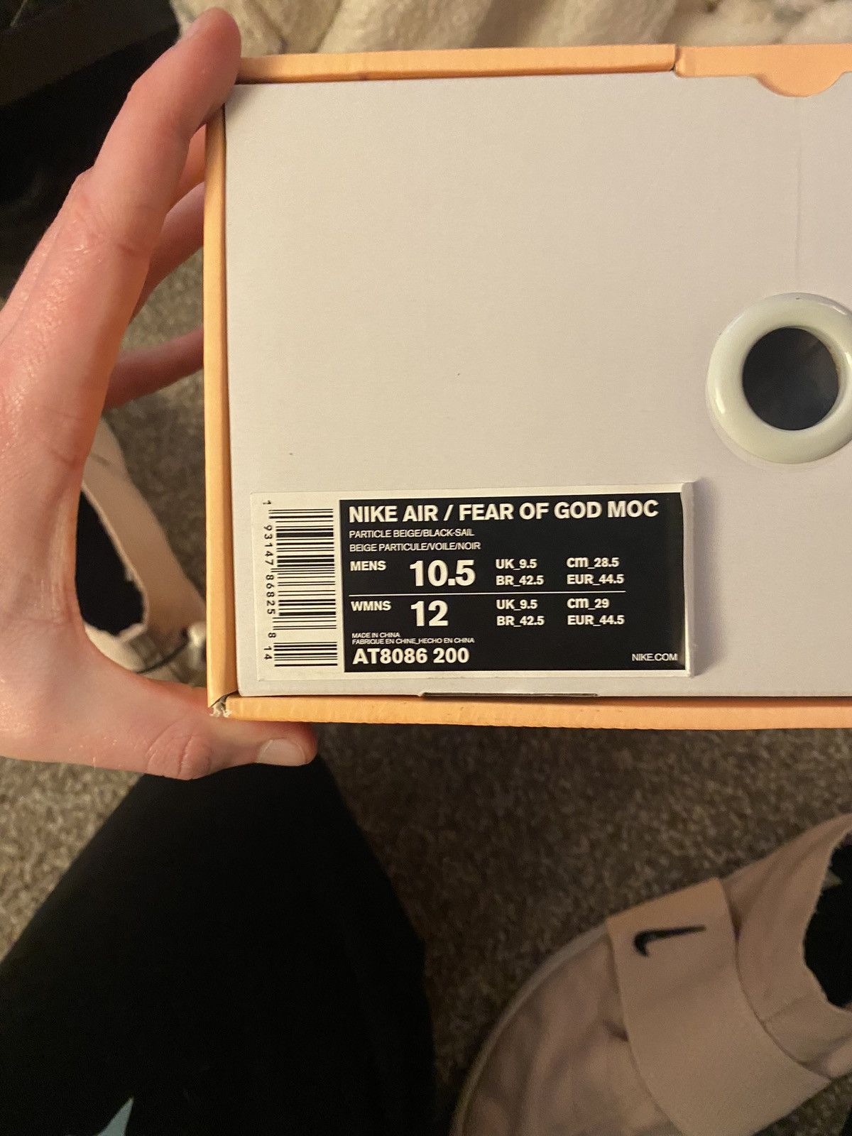 Fear of God × Nike Nike Air Fear of God Moc Size US 10.5 / EU 43-44 - 7 Thumbnail