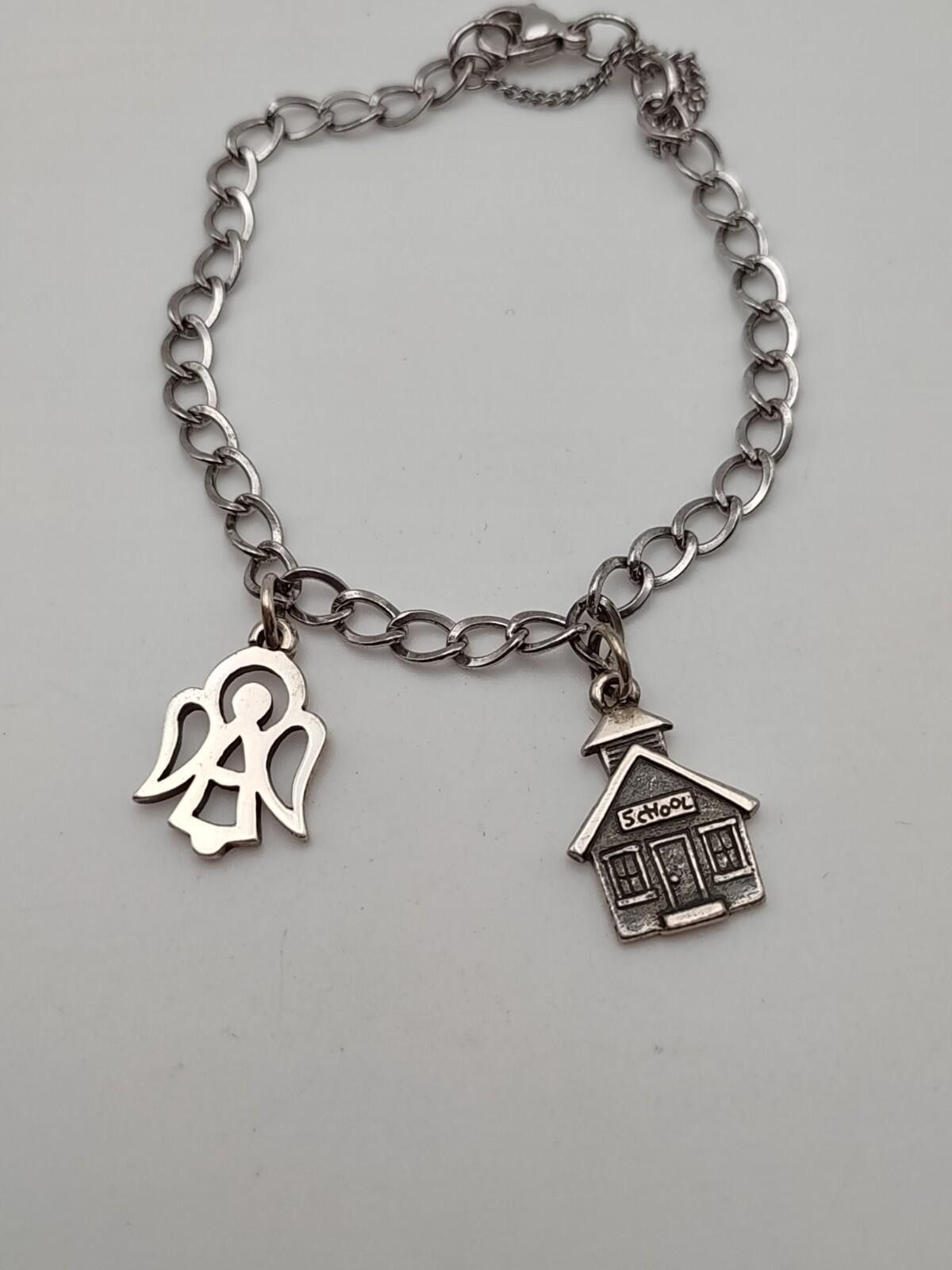 Other James Avery Sterling Teacher Bracelet 7" Soldered Boxed RET Size ONE SIZE - 1 Thumbnail