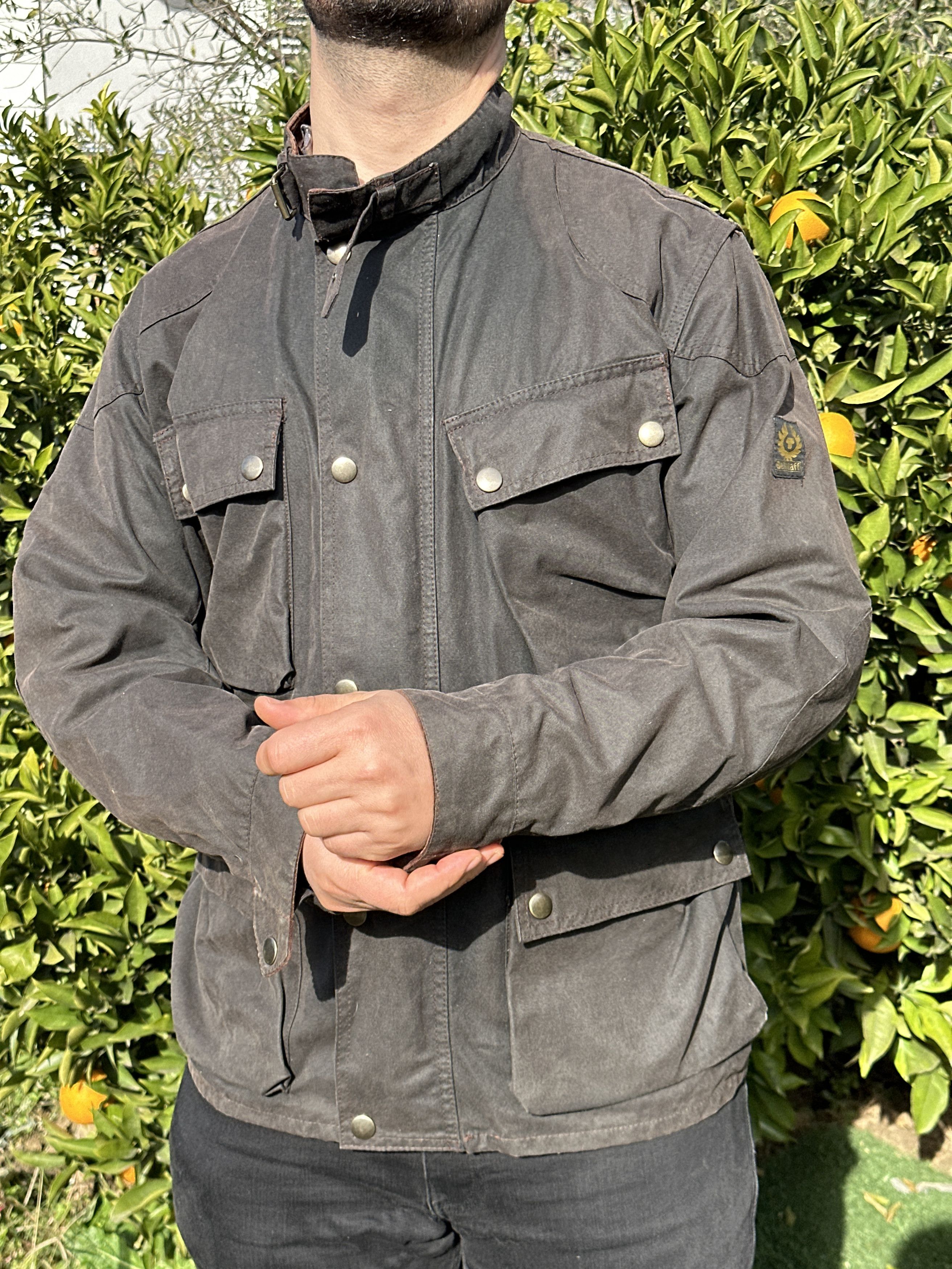 Belstaff Belstaff Waxed Field Jacket Motorcycle Biker Size L Size US L / EU 52-54 / 3 - 6 Thumbnail