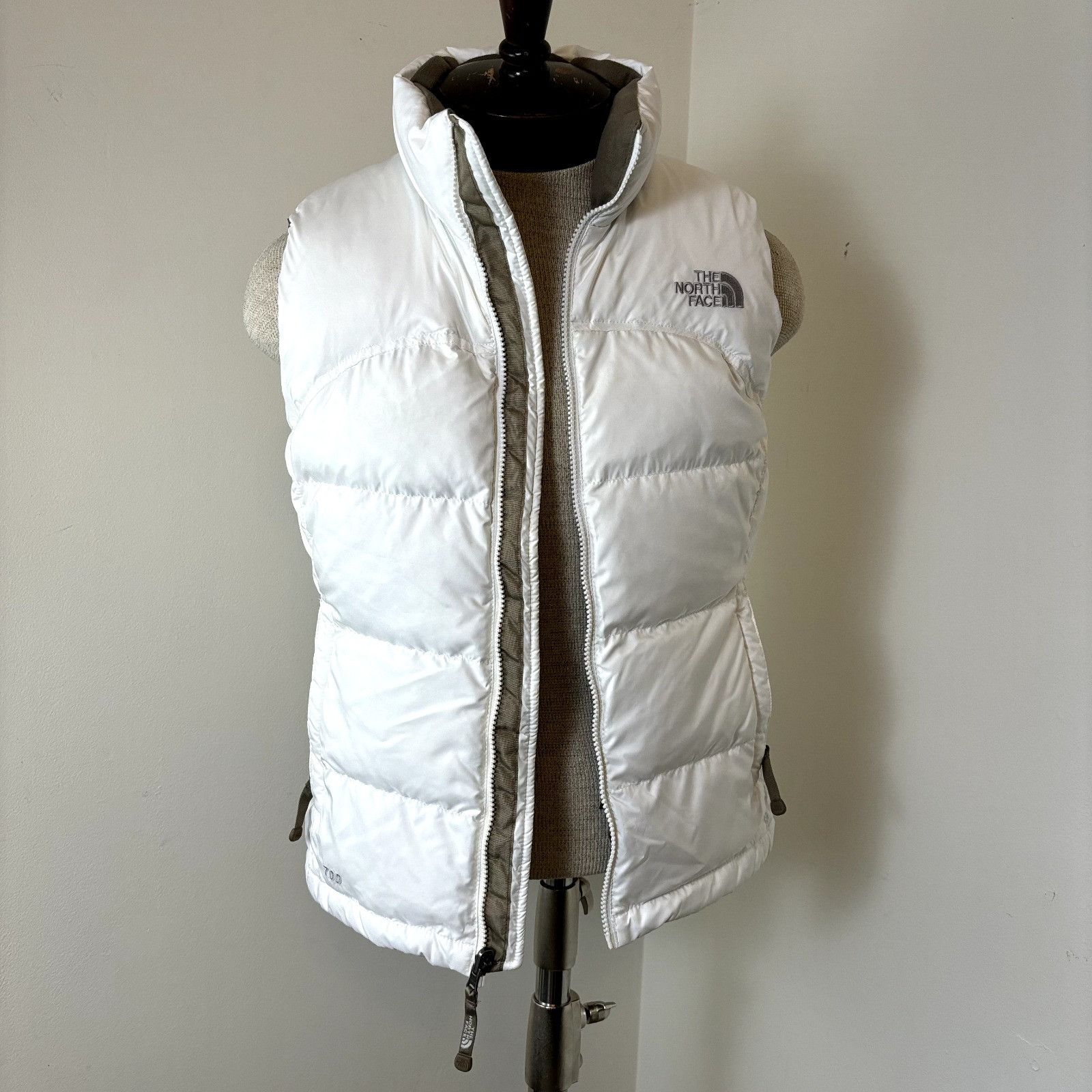 The North Face The North Face 700 Women's Size S/P Goose Down White Full Zi Size XXS / US 00 / IT 34 - 8 Thumbnail