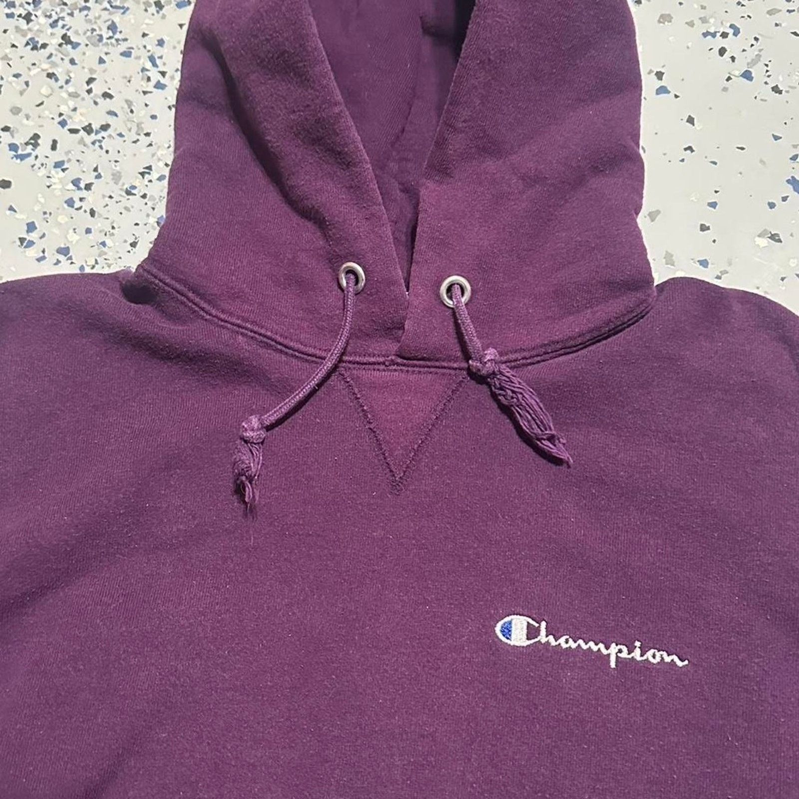Champion 90s Champion Made In USA Purple Hoodie Size US L / EU 52-54 / 3 - 2 Thumbnail