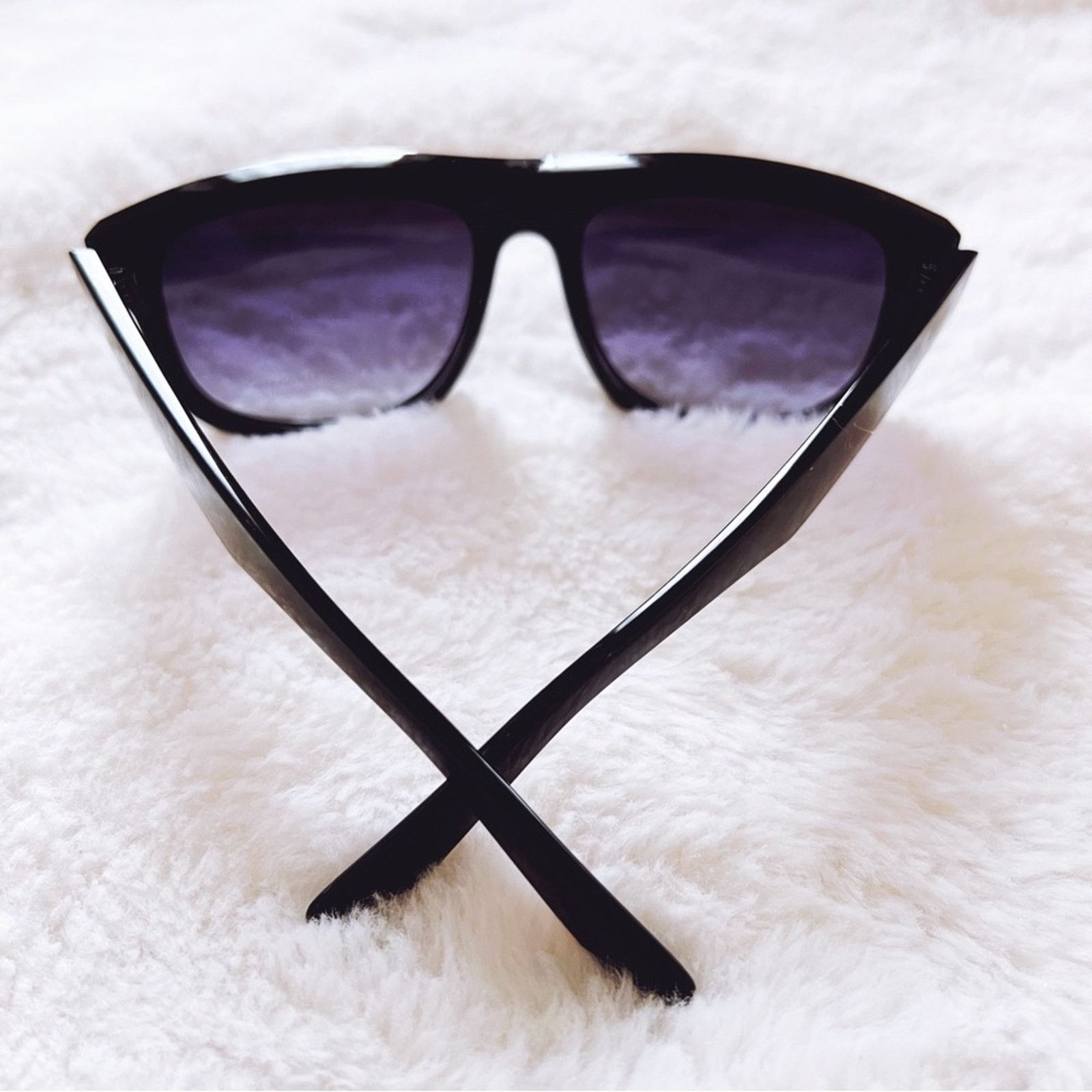 Other Simon Black & Purple Classic Sunglasses Size ONE SIZE - 8 Thumbnail