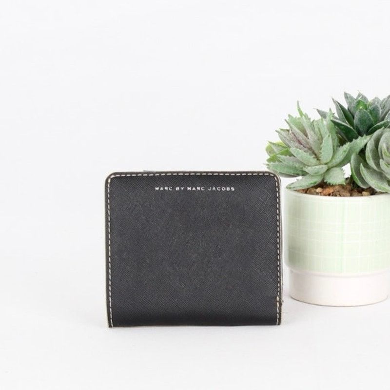 Marc by Marc Jacobs Marc Jacobs Compact Mini Leather Wallet Size ONE SIZE - 1 Thumbnail