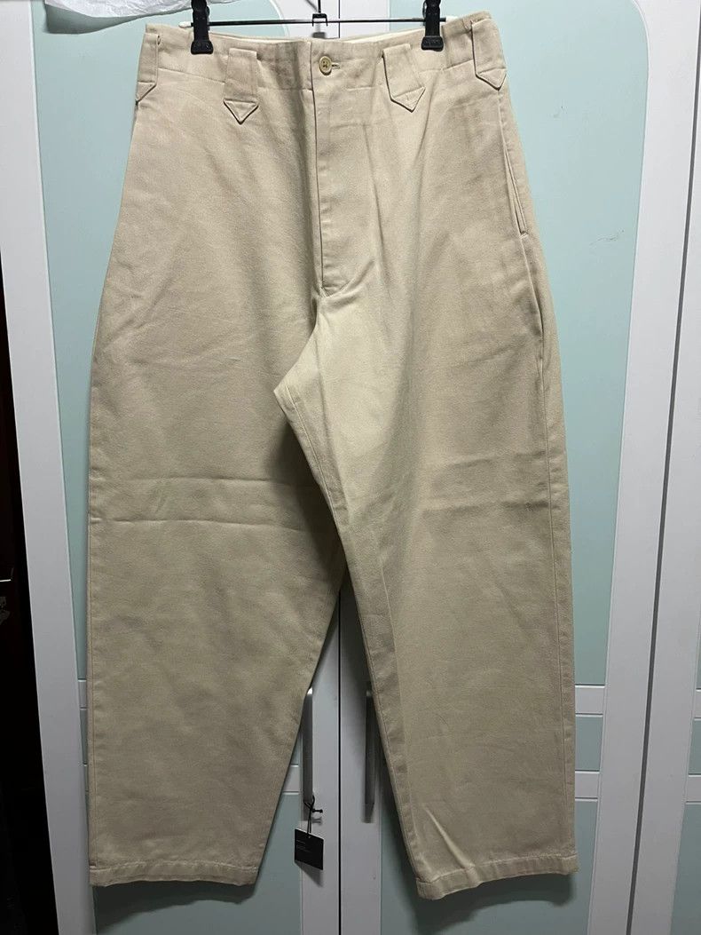 Yohji Yamamoto Khaki Pants 2504-Nextarrow