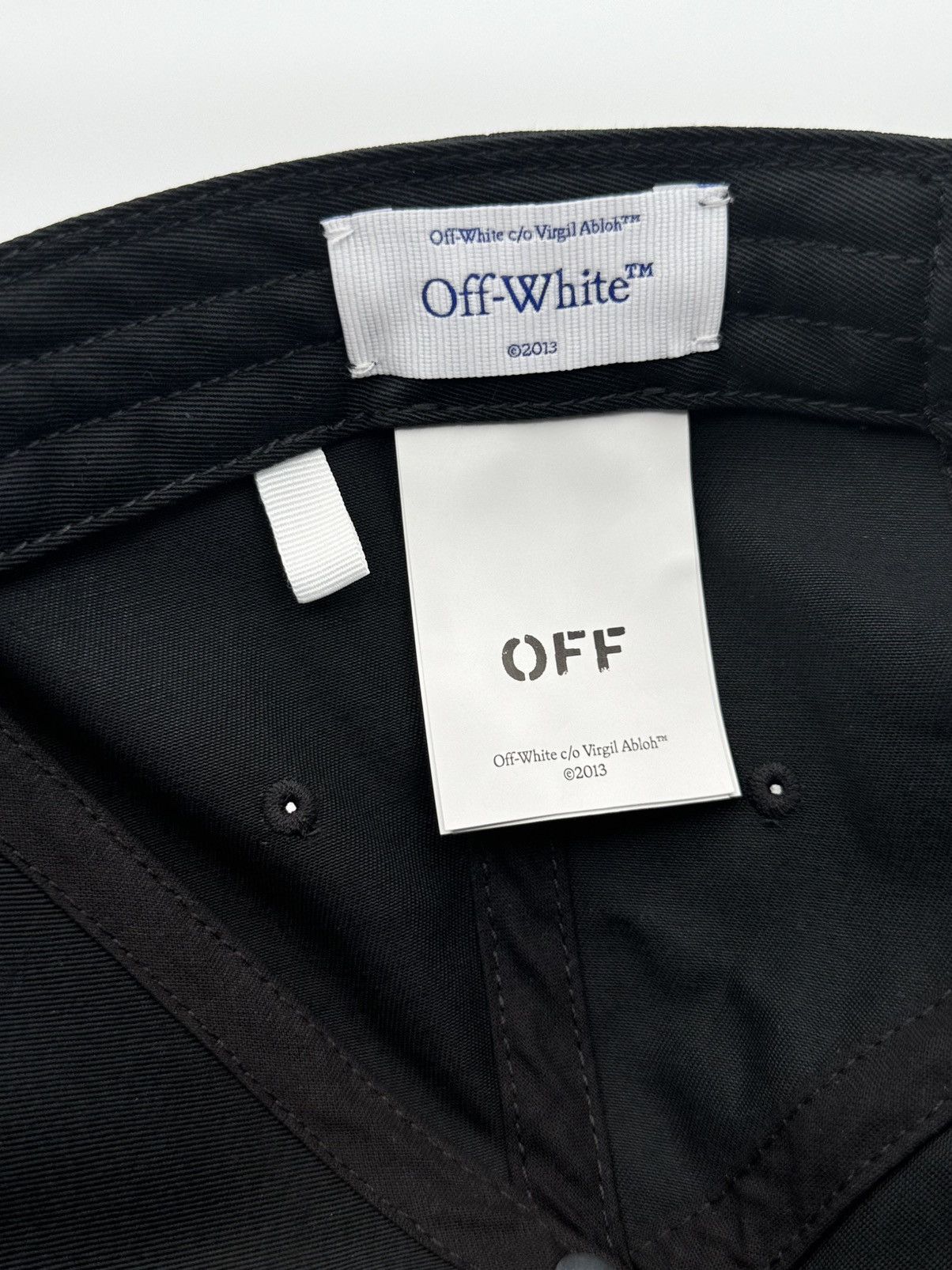 Off-White Off White BKSH Baseball Cap Drill Hat Size ONE SIZE - 4 Thumbnail