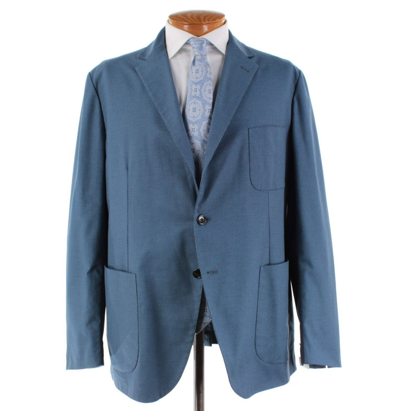 Belvest New with tags Sport Coat Size 48 Regular US in Blue