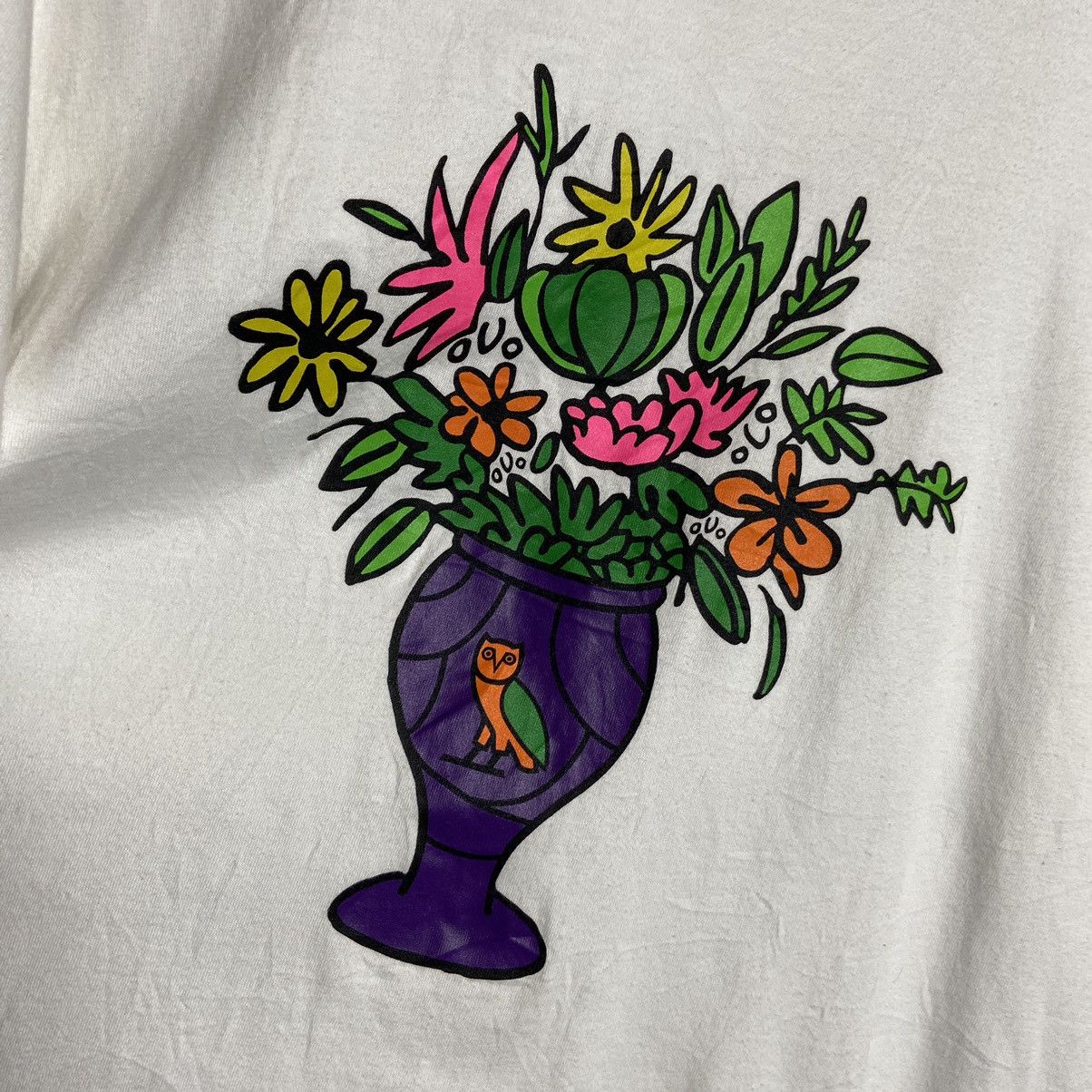 Drake × October's Very Own OVO October’s Very Own Owl Flowers T-Shirt / Drake Size US XL / EU 56 / 4 - 3 Thumbnail