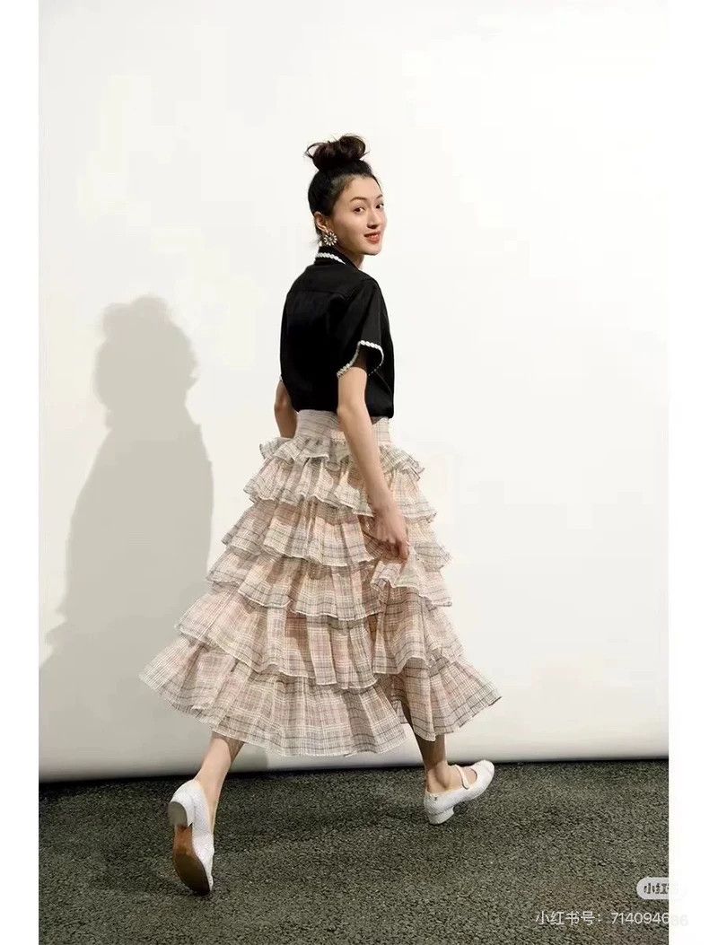 Chanel Chanel 20C cake skirt 2503-Nextarrow Size 25" / US 0 / IT 36 - 8 Thumbnail