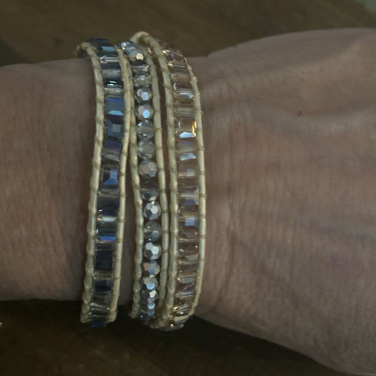 Other Victoria Emerson crystal leather wrap bracelet Size ONE SIZE - 2 Thumbnail