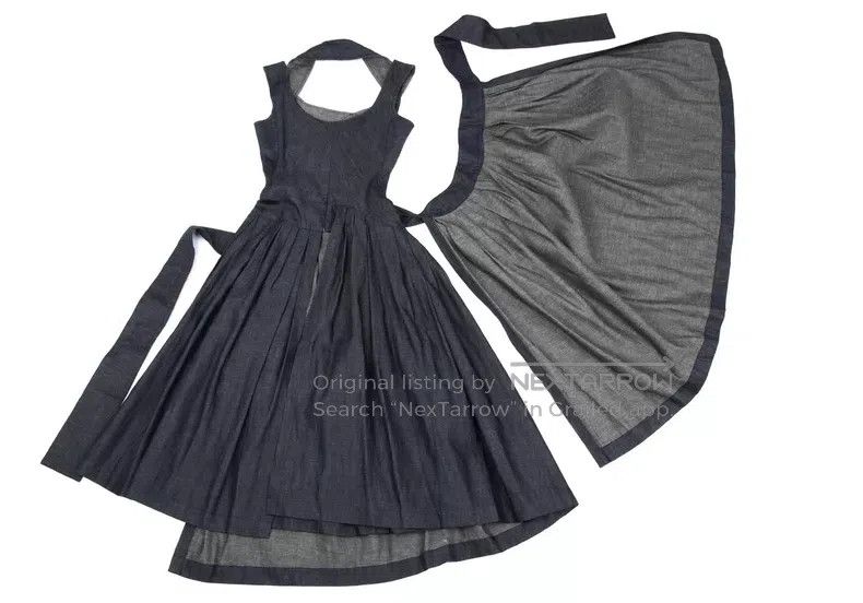 Junya Watanabe JUNYA WATANABE Denim halter dress Size XS / US 0-2 / IT 36-38 - 3 Thumbnail