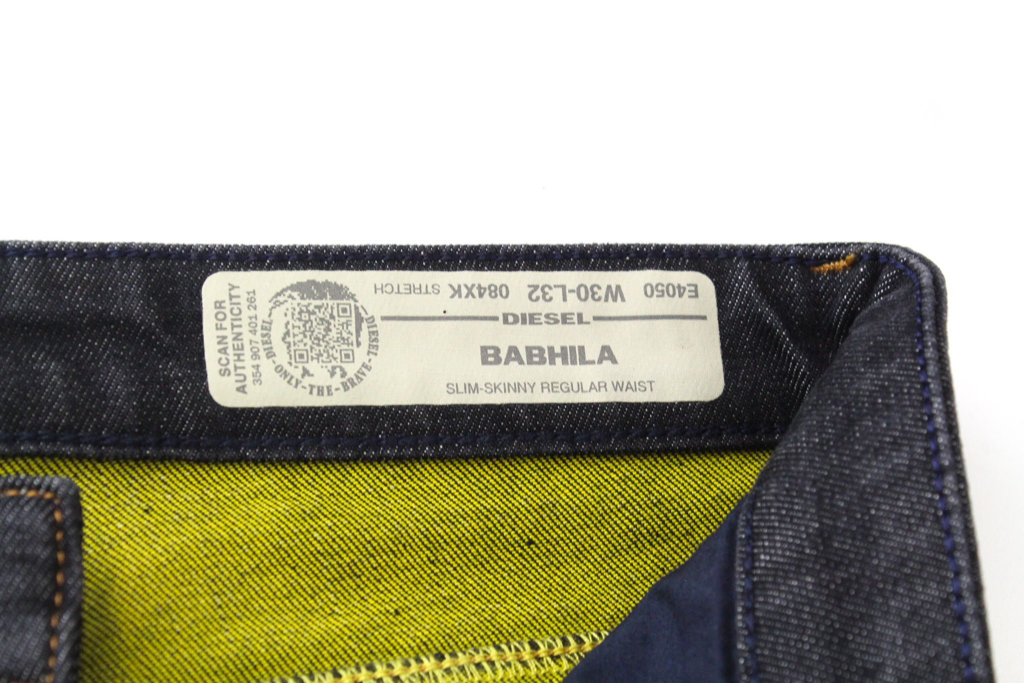 Diesel BABHILA 084XK W30/L32 Dark Blue Stretch Jeans 70062 Size 30" / US 8 / IT 44 - 5 Thumbnail